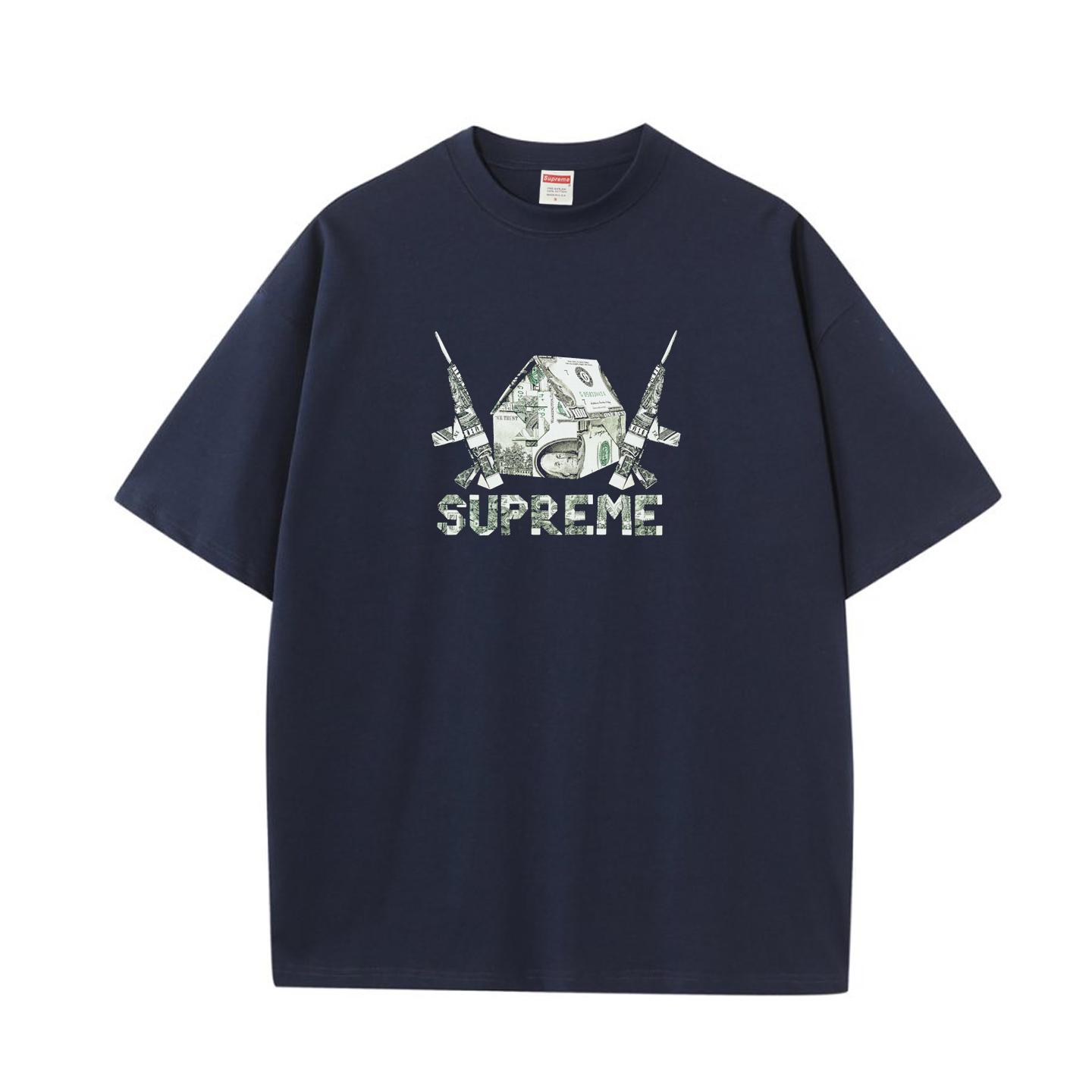Supreme Origami Tee 'Navy' - DesignerGu