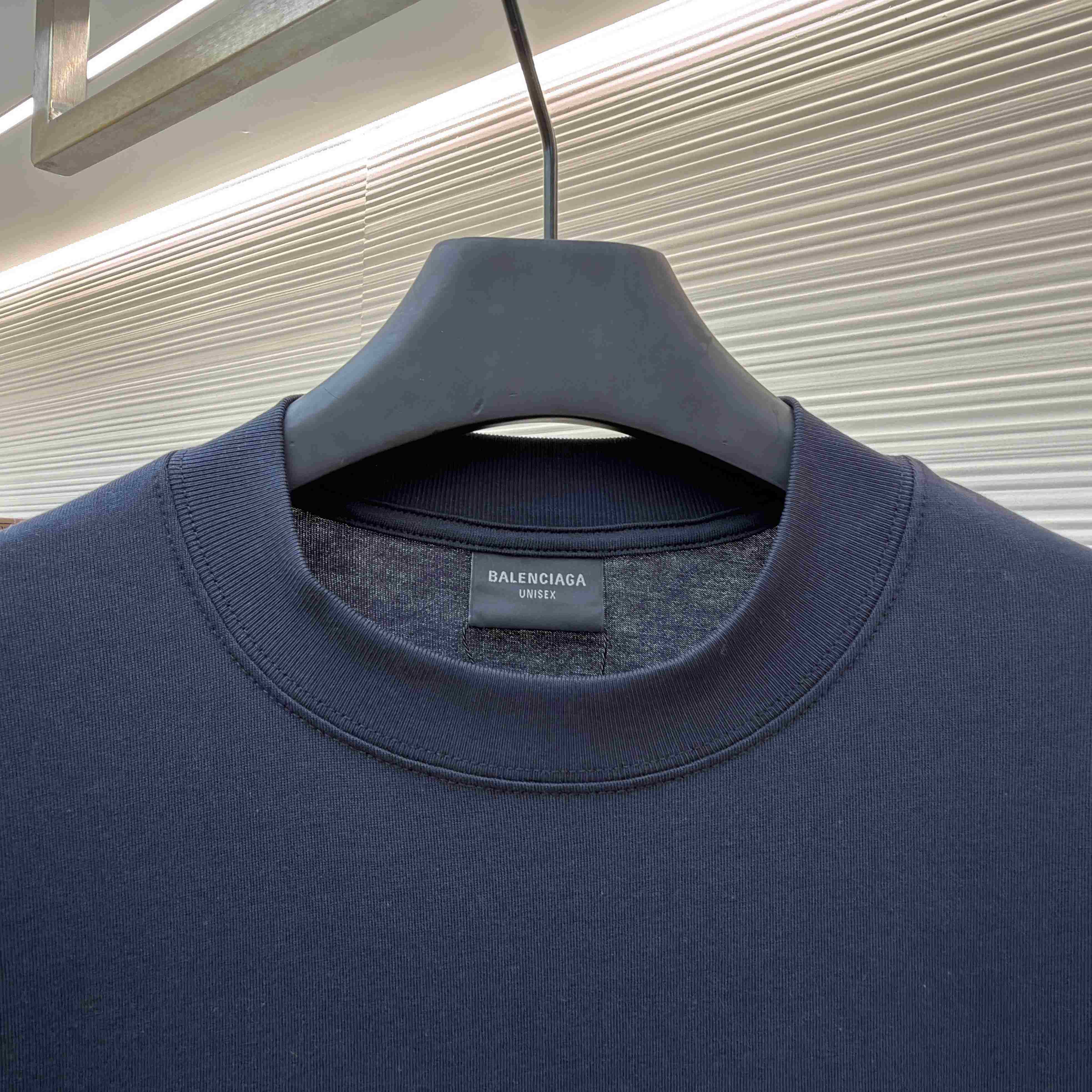 Balenciaga  Nano BB Logo Oversized T-Shirt - DesignerGu
