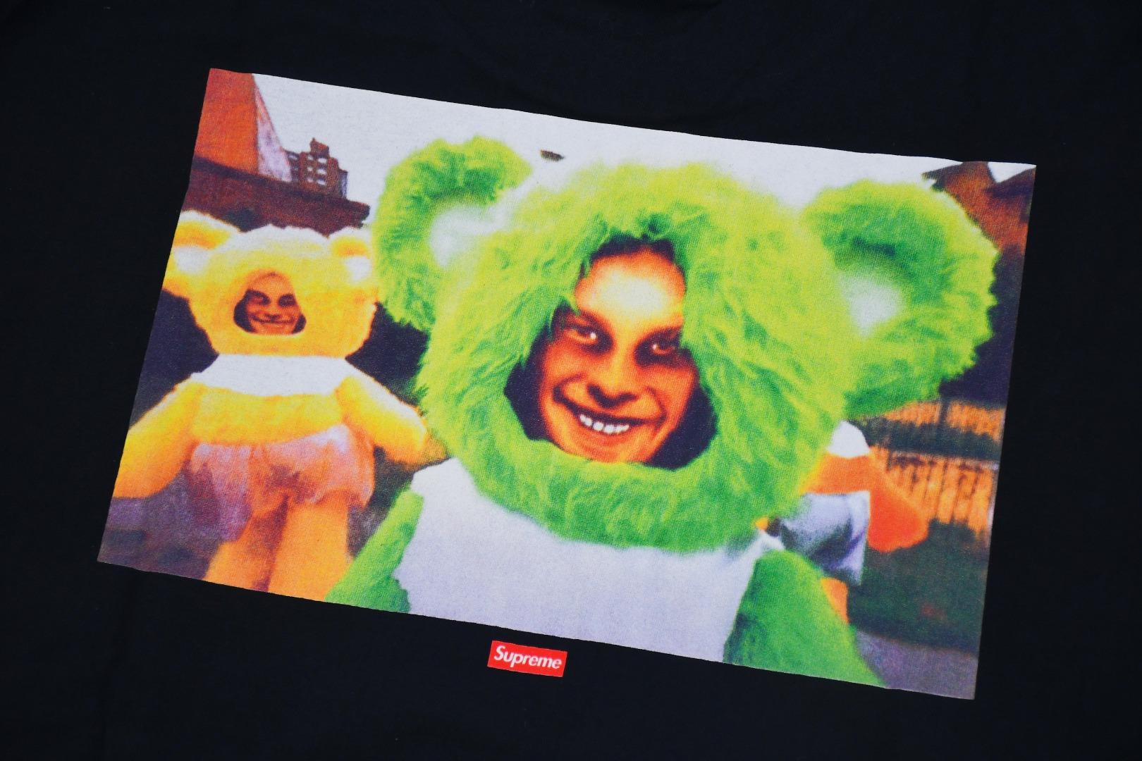 Supreme x Aphex Twin Donkey Rhubarb Long-Sleeve Tee 'Black' - DesignerGu