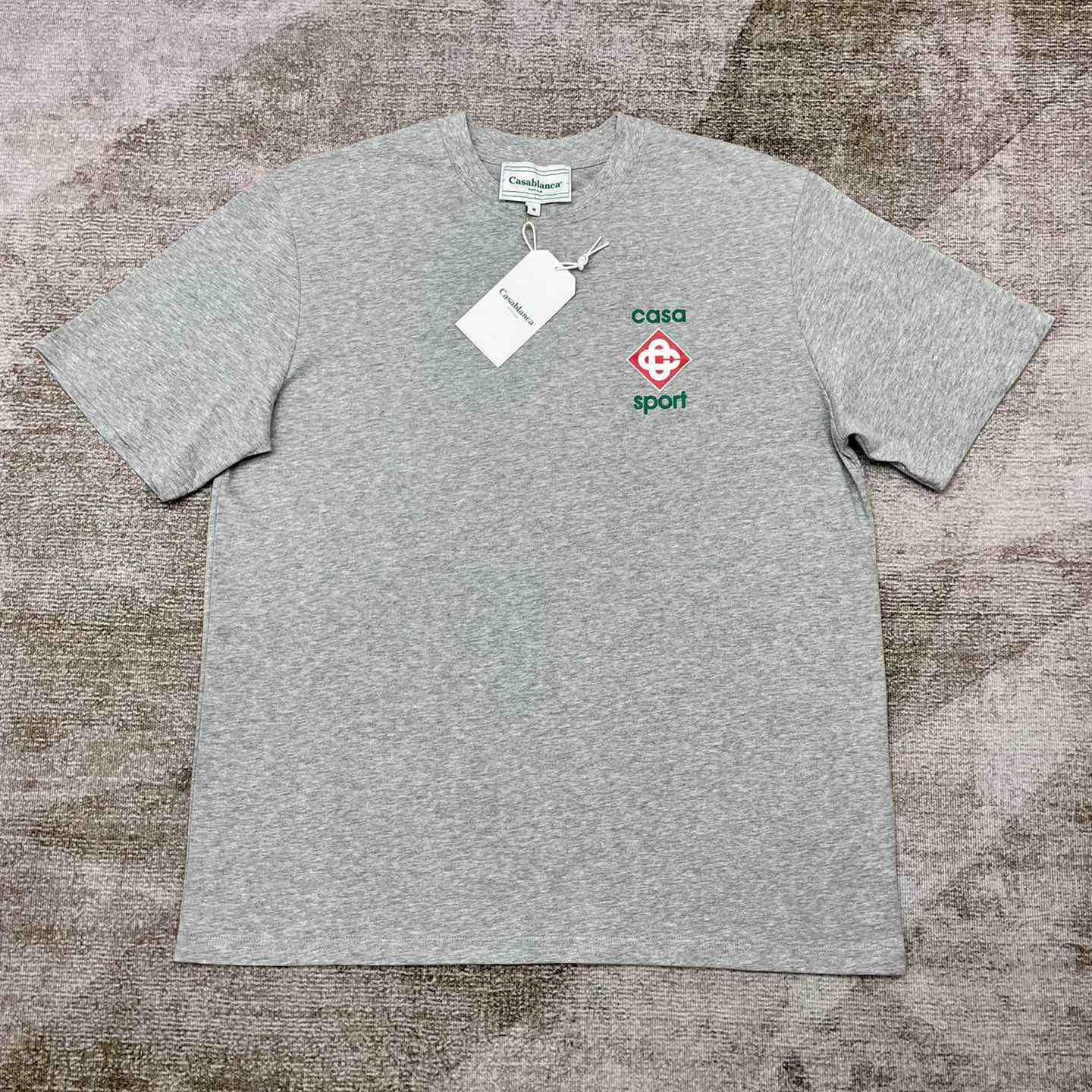 Casablanca Gray 'Casa Sport' 3D T-Shirt C822 - DesignerGu