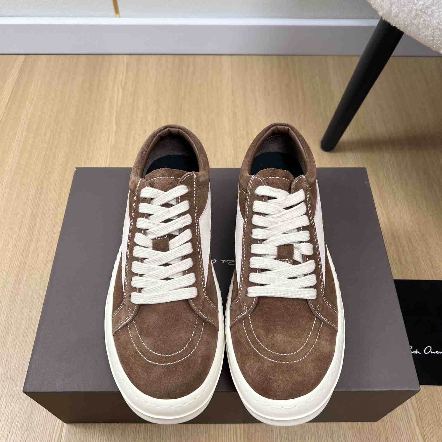 Rick Owens  Luxor Vintage Low 'Dust Milk' - DesignerGu