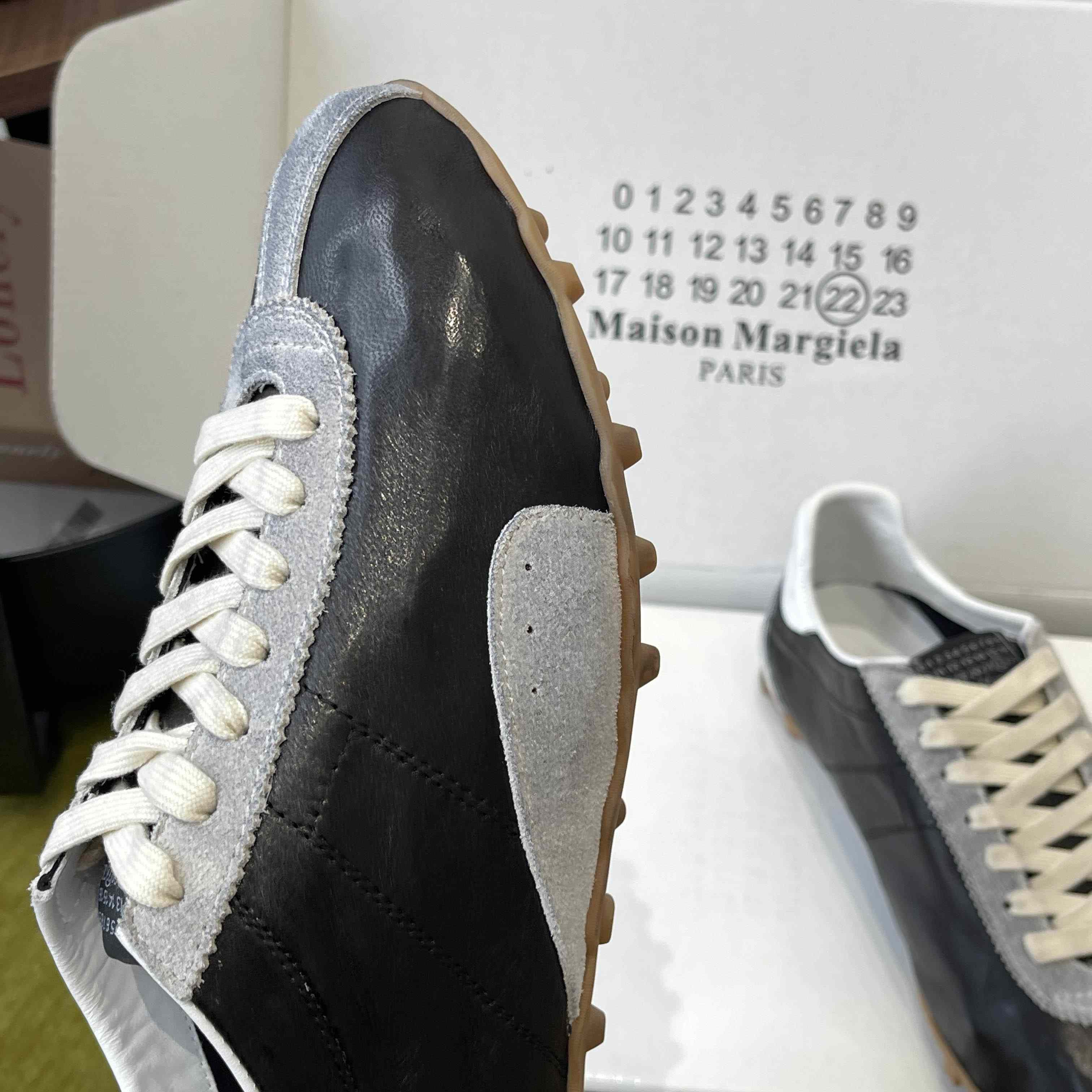 Maison Margiela Black Sprinters Sneakers - DesignerGu