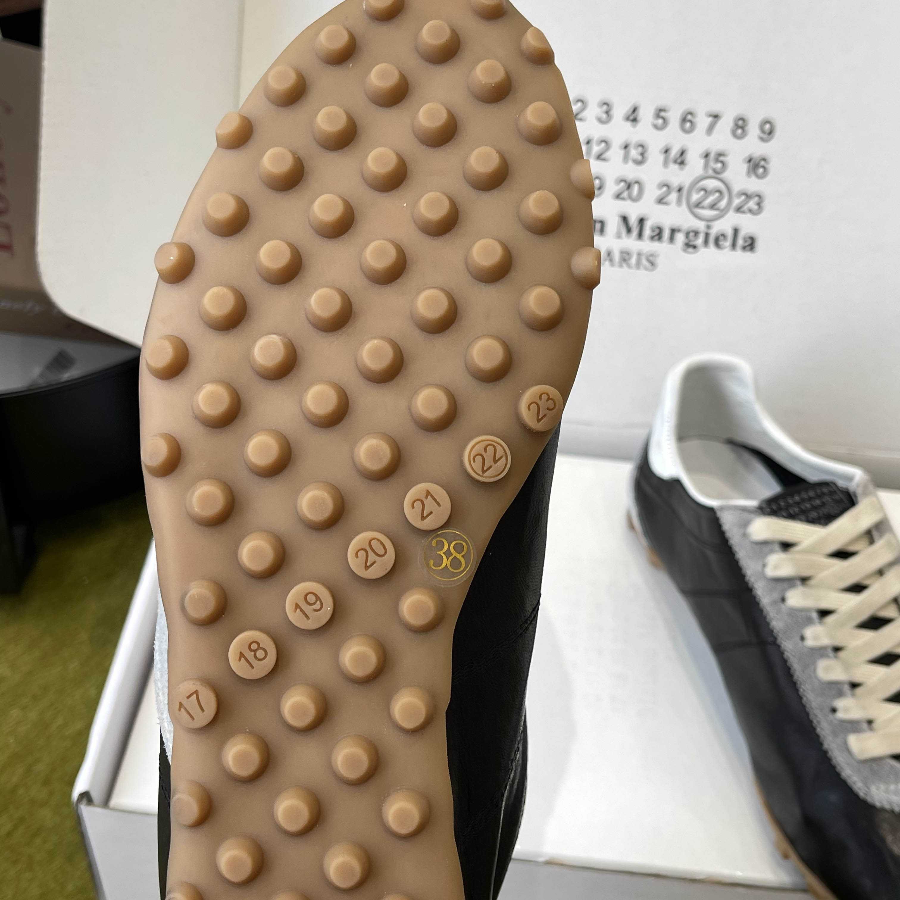 Maison Margiela Black Sprinters Sneakers - DesignerGu