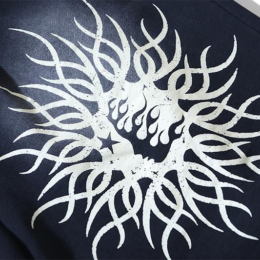 Hellstar Graphic Print Cotton Shorts - DesignerGu