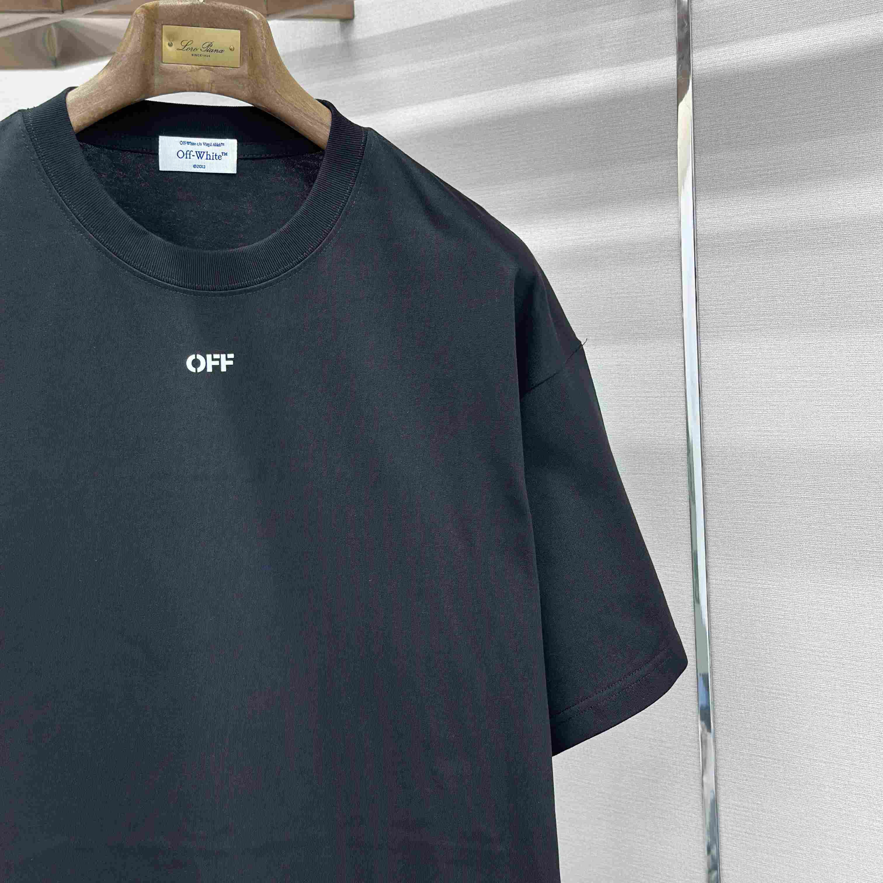 Off-White Art Print Twill T-Shirt - DesignerGu