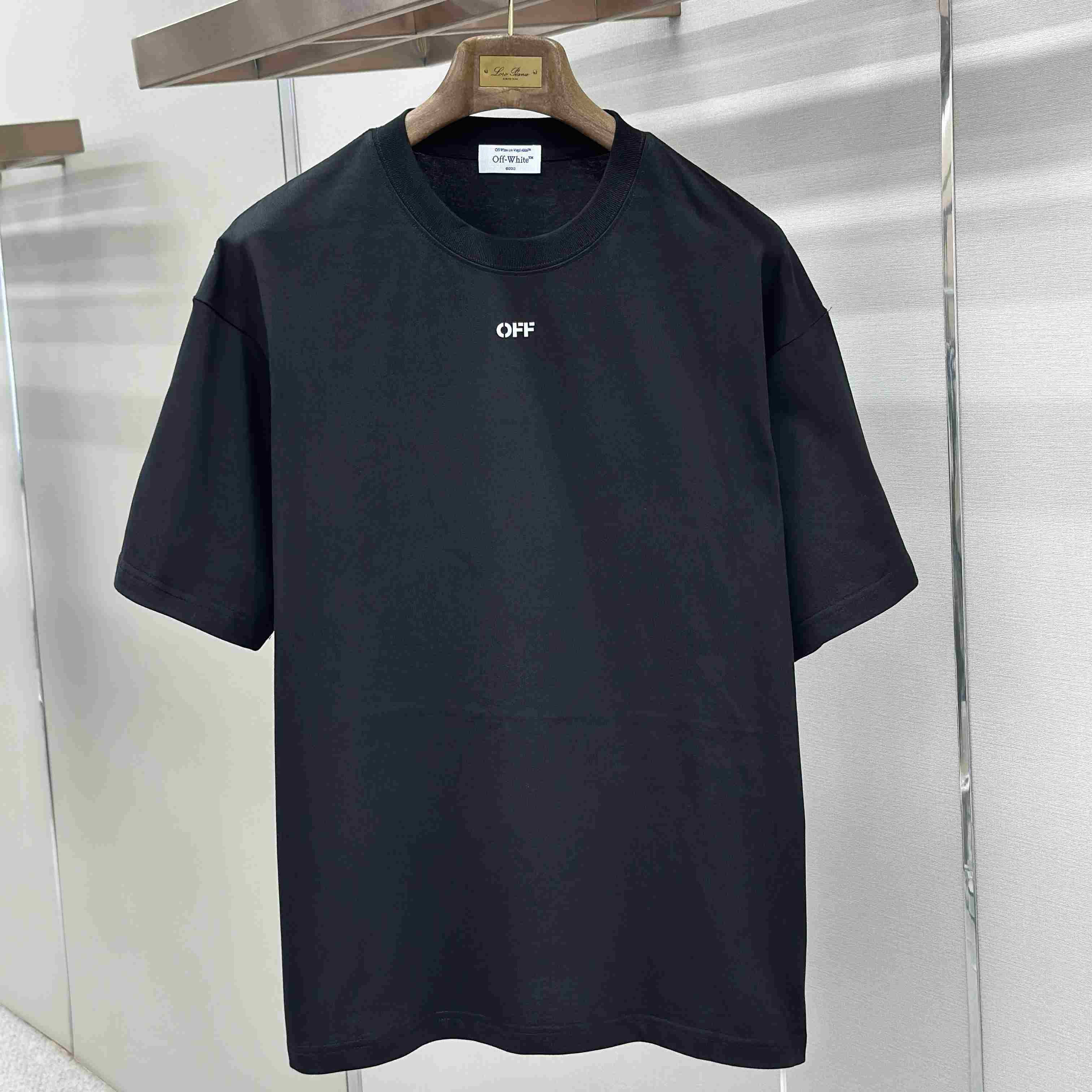 Off-White Art Print Twill T-Shirt - DesignerGu