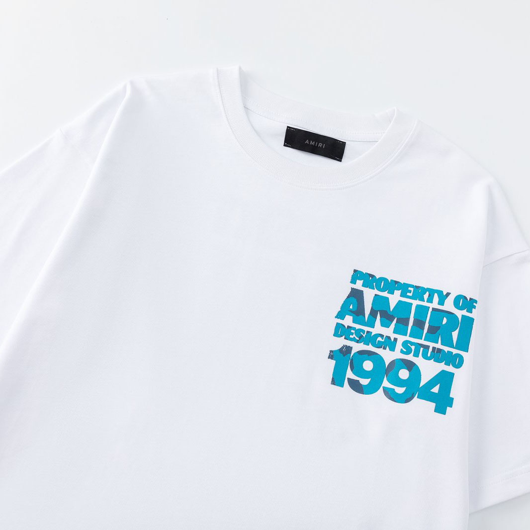 Amiri  Logo-Print T-shirt - DesignerGu