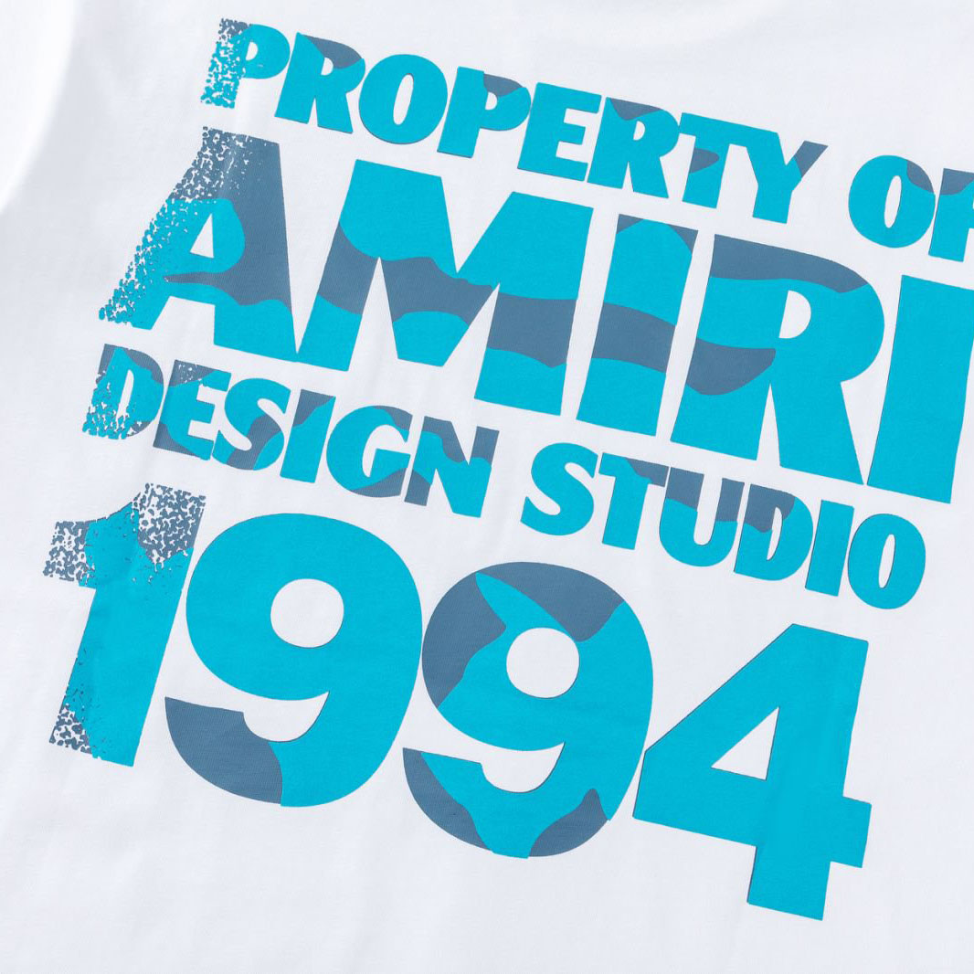 Amiri  Logo-Print T-shirt - DesignerGu