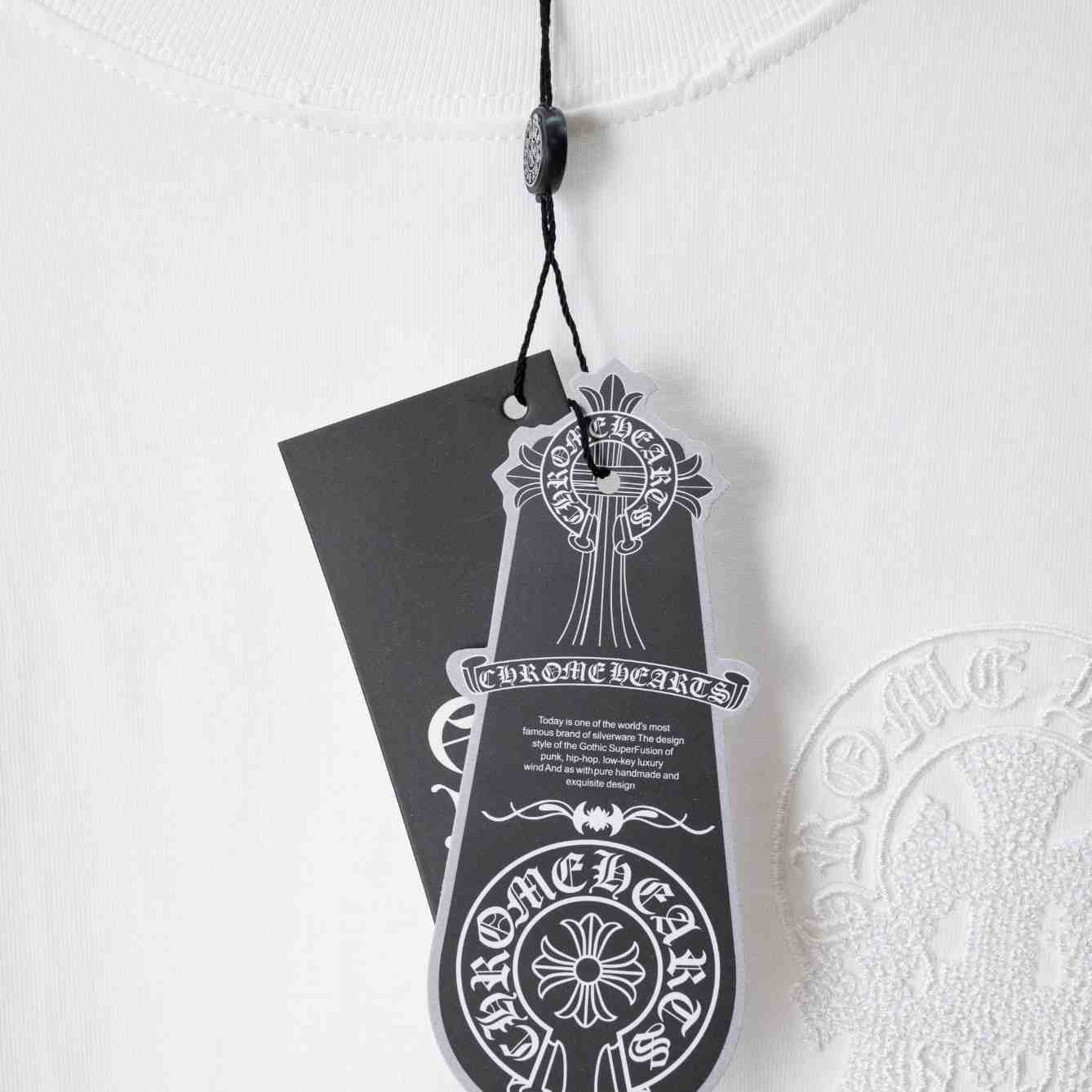 Chrome Hearts Embroidered Letter Logo T-Shirt 'White' - DesignerGu