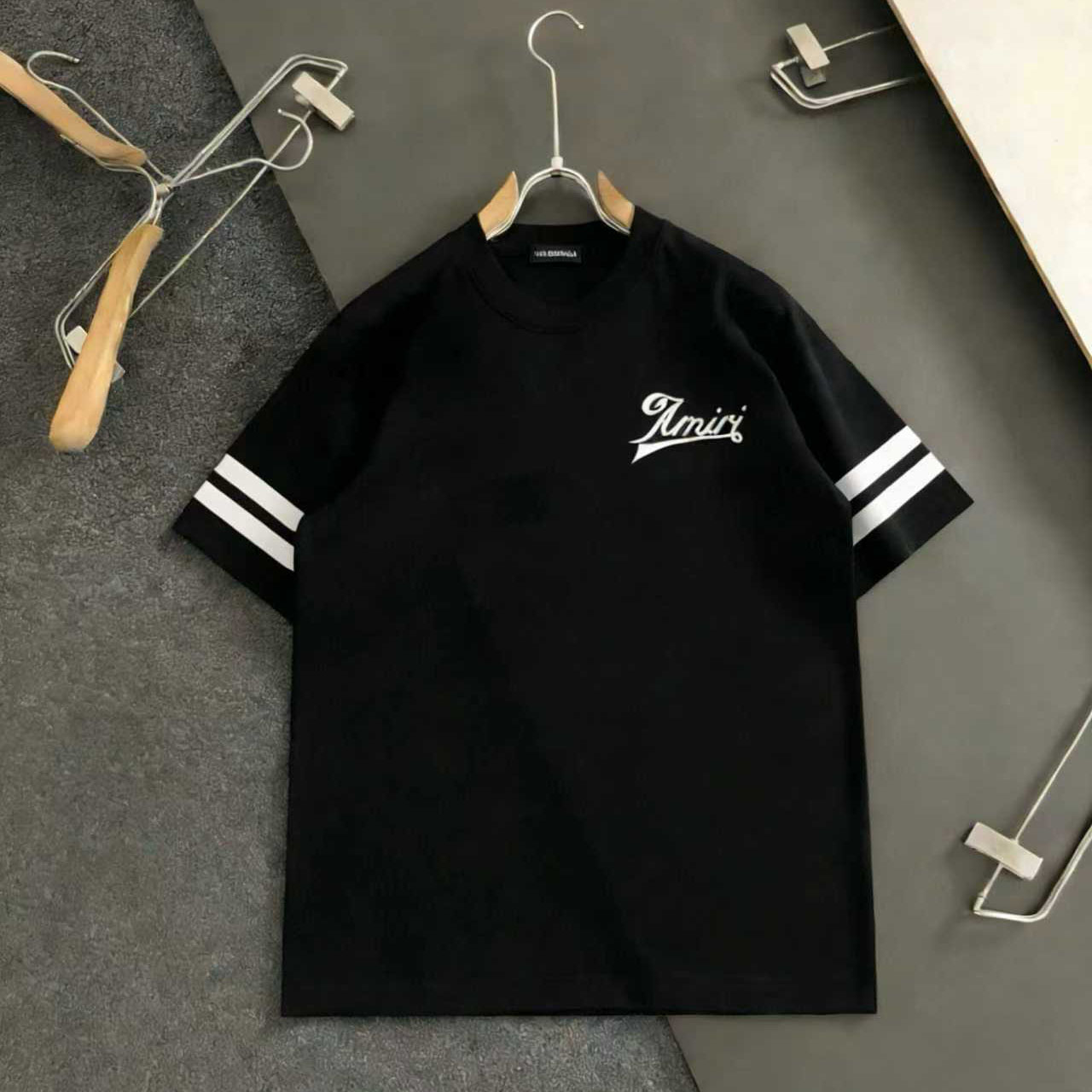 Amiri Cotton Baseball T-Shirt - DesignerGu