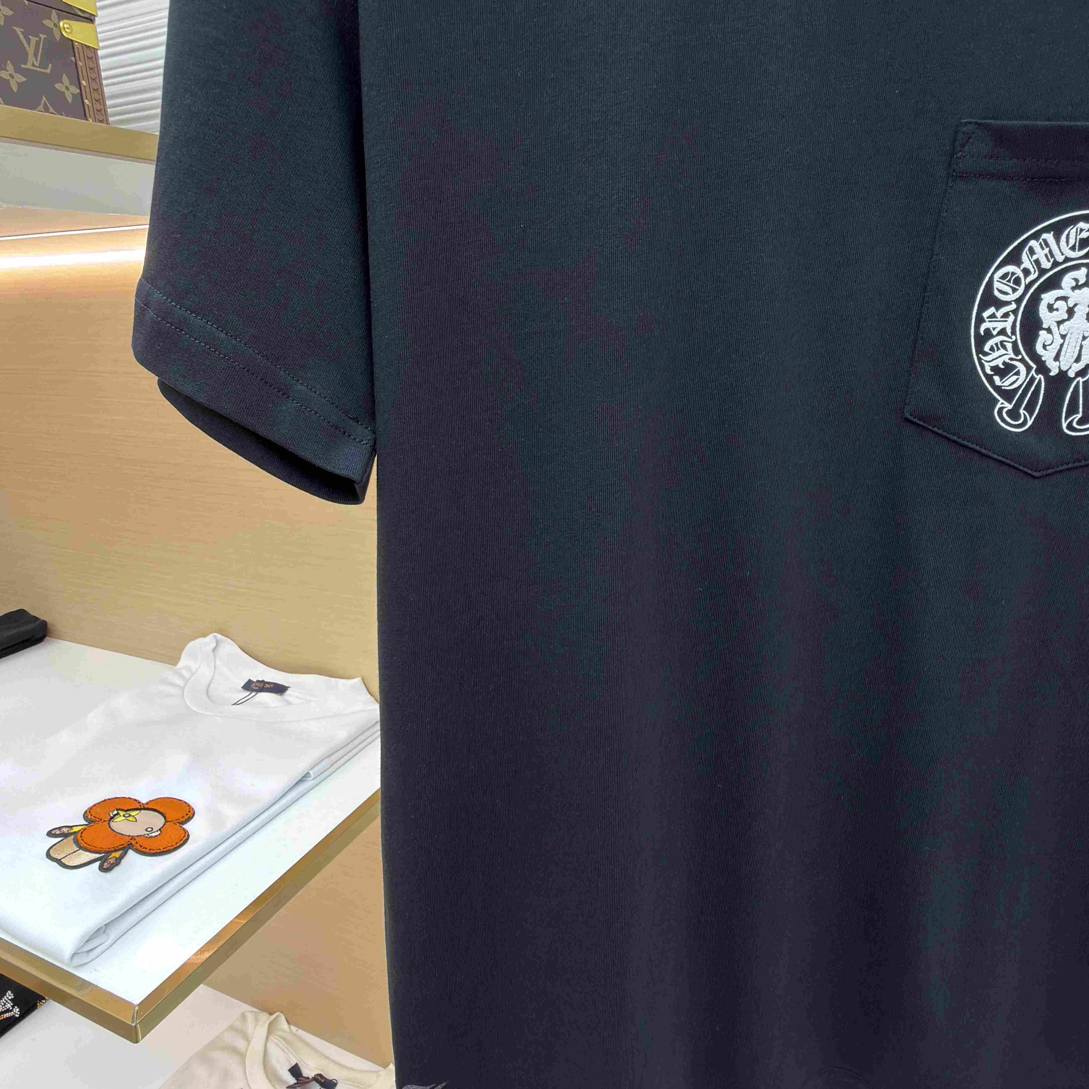 Chrome Hearts American Flag T-Shirt 'Black' - DesignerGu
