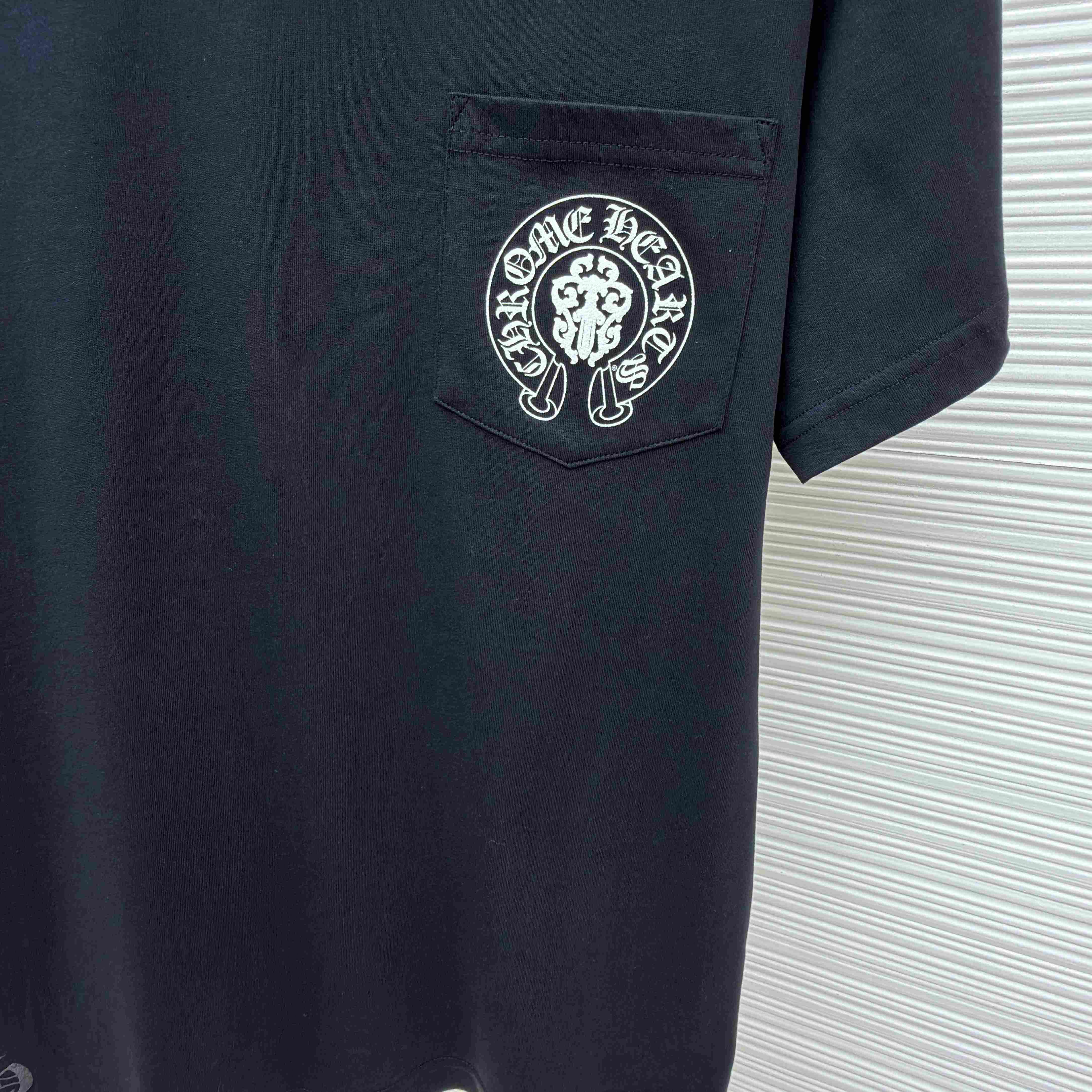 Chrome Hearts American Flag T-Shirt 'Black' - DesignerGu