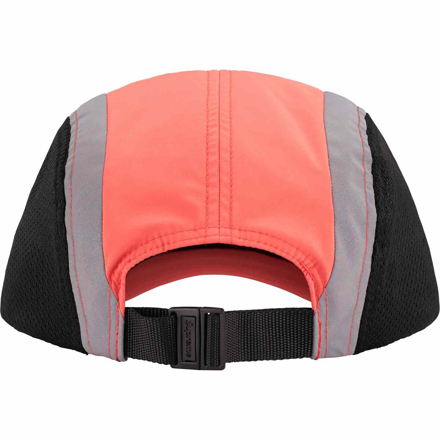 Supreme Side Mesh Camp Cap 'Coral' - DesignerGu