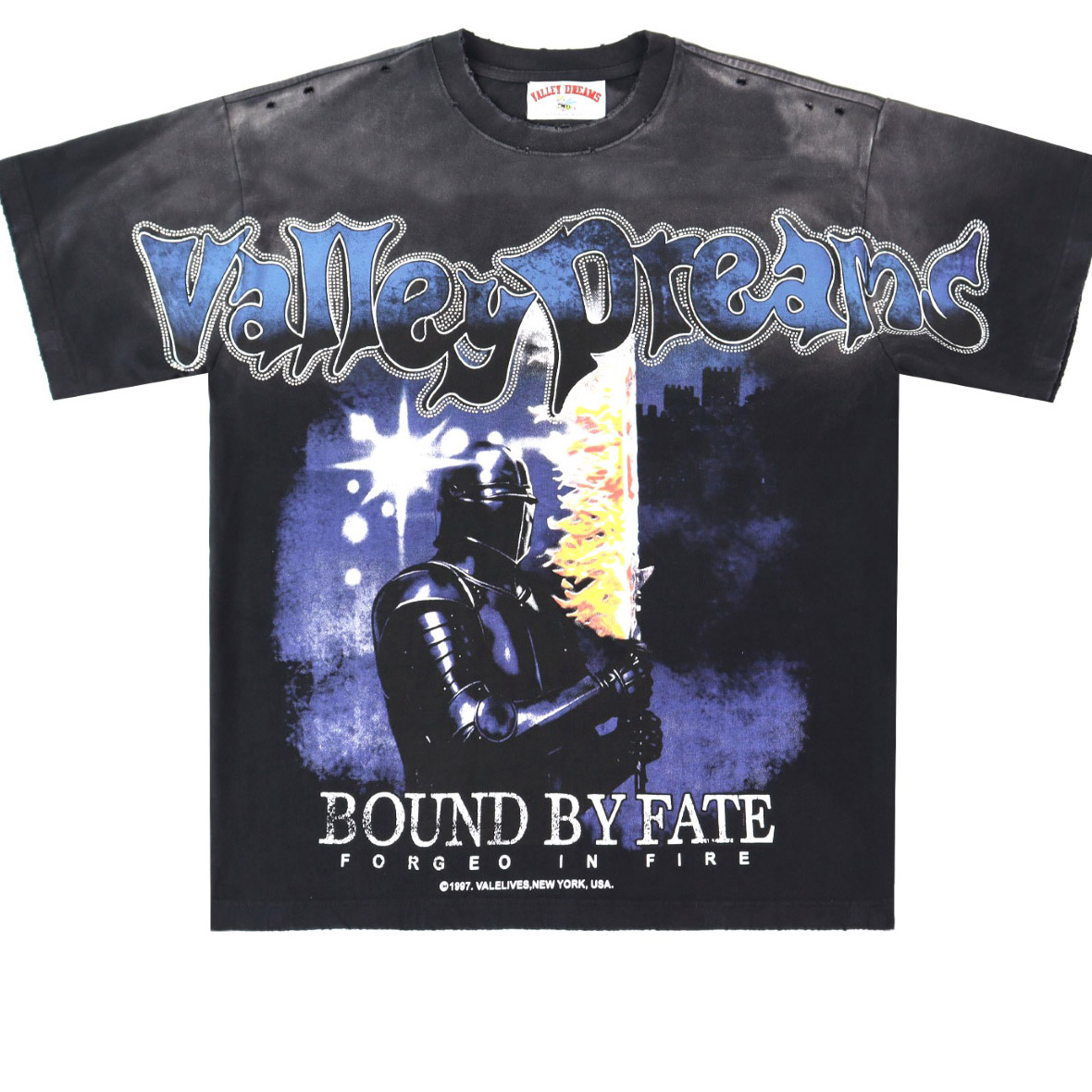 Vale Forever Lancelot Tee 'Black' - DesignerGu