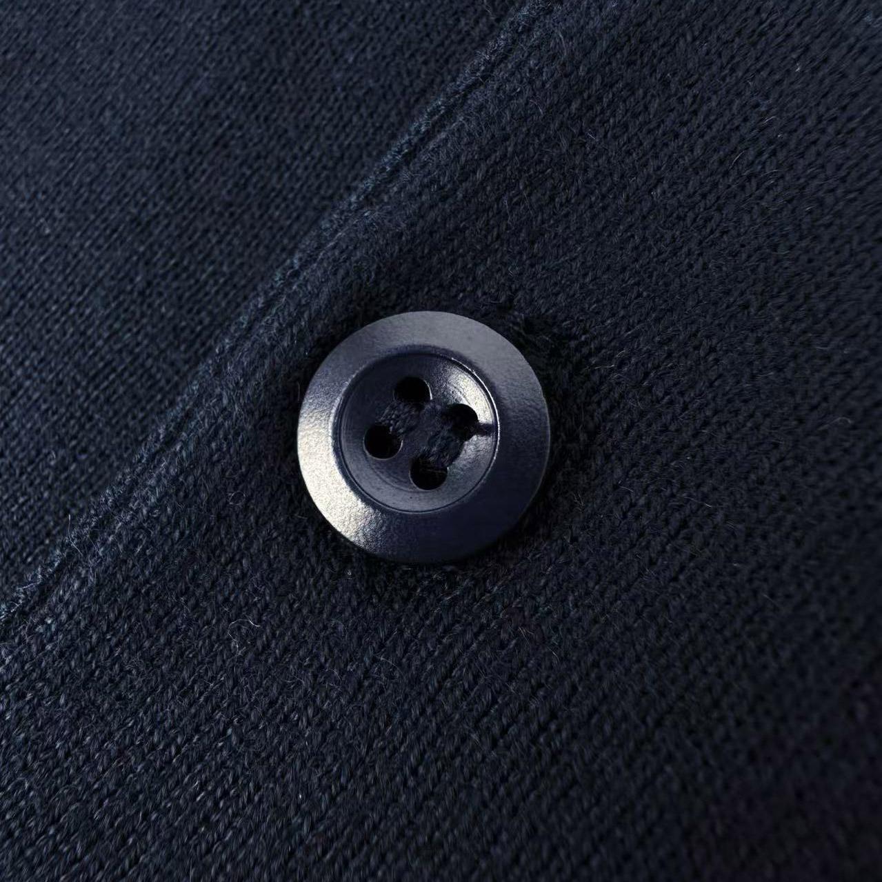 Prada Virgin Wool Polo Sweater - DesignerGu