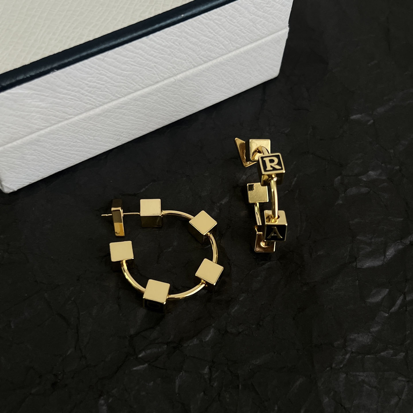 Prada Metal Earrings - DesignerGu