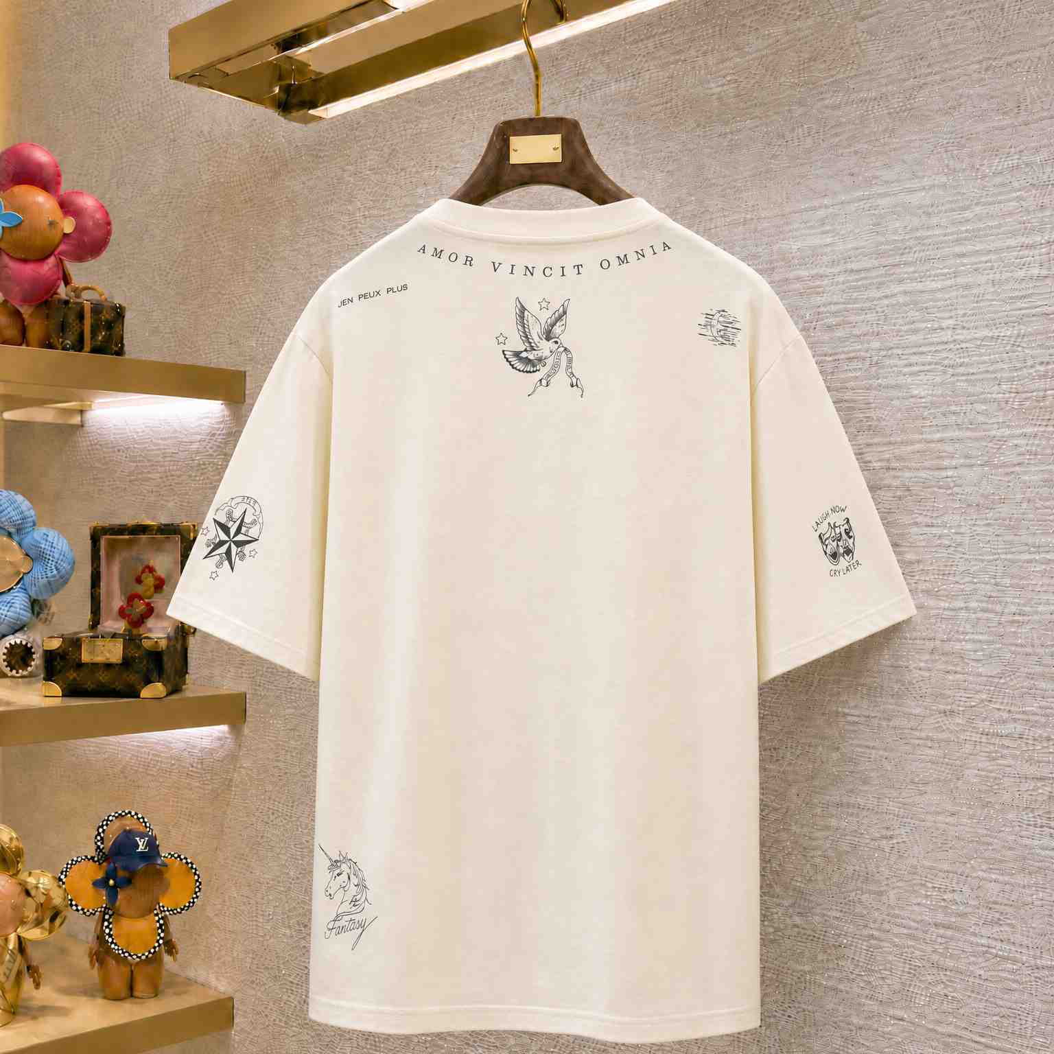 Balenciaga Printed Cotton T-Shirt - DesignerGu