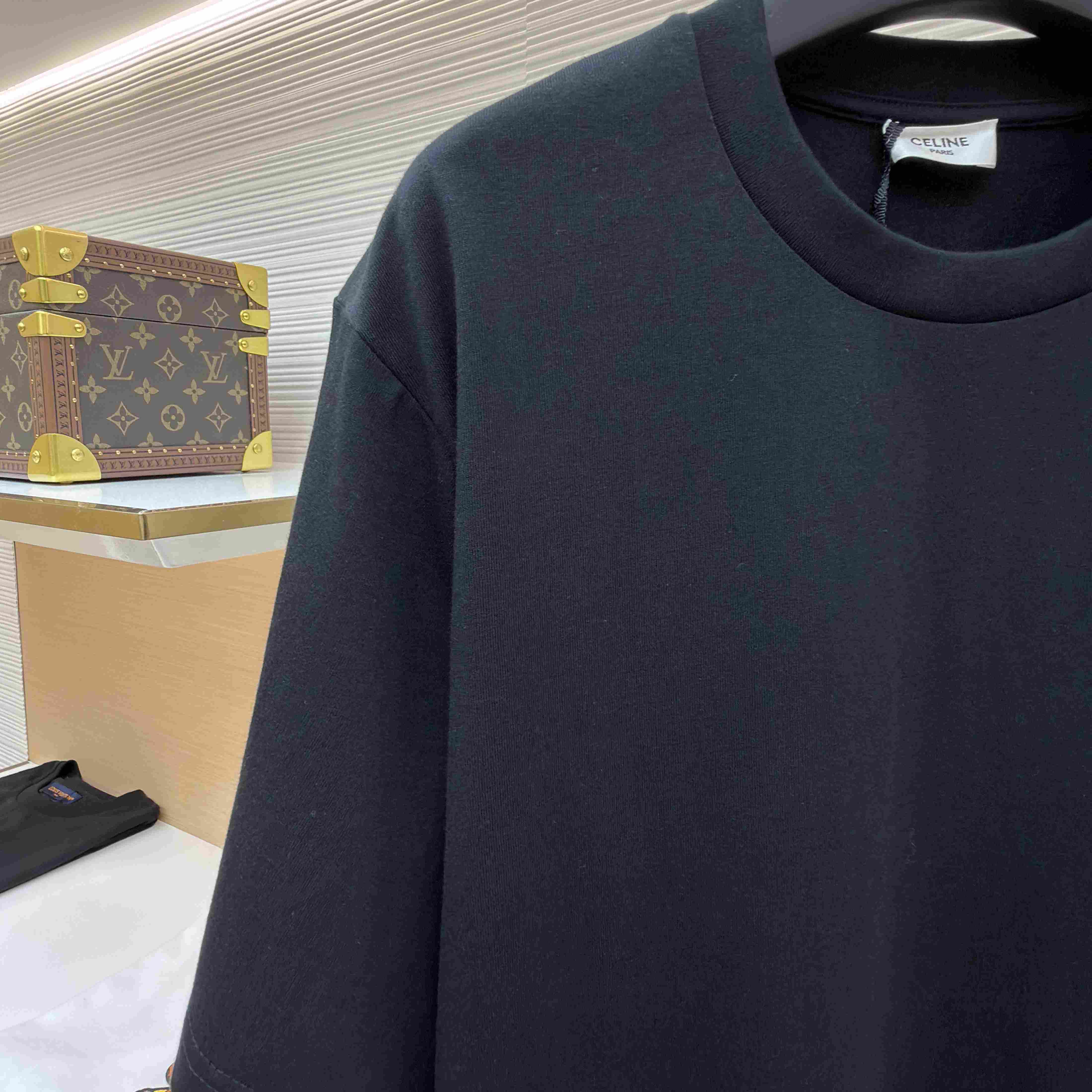 Celine T-shirt IN Cotton Jersey - DesignerGu