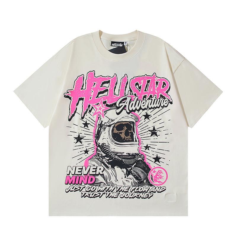 Hellstar Adventure Skeleton Astronaut T-Shirt - DesignerGu