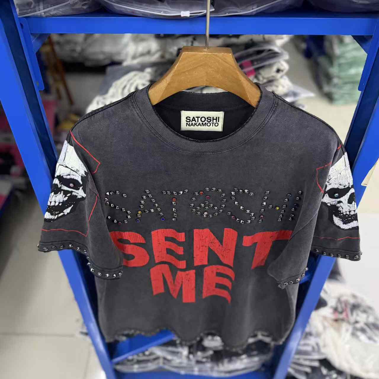 Satoshi Nakamoto  CottonT-Shirt - DesignerGu