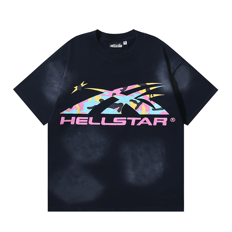 Hellstar Sports Camo Logo T-Shirt - DesignerGu