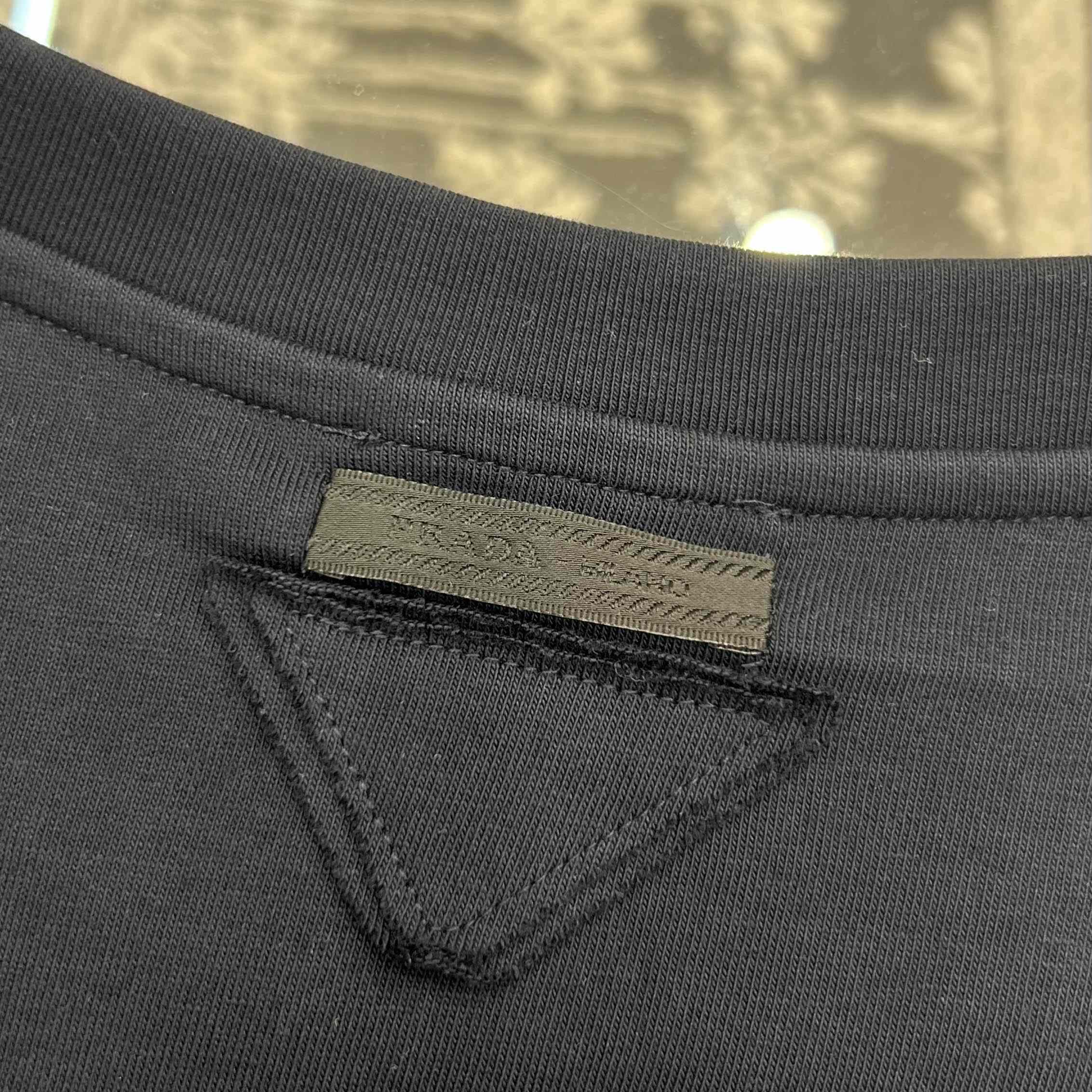 Prada Cotton Jersey T-Shirts - DesignerGu