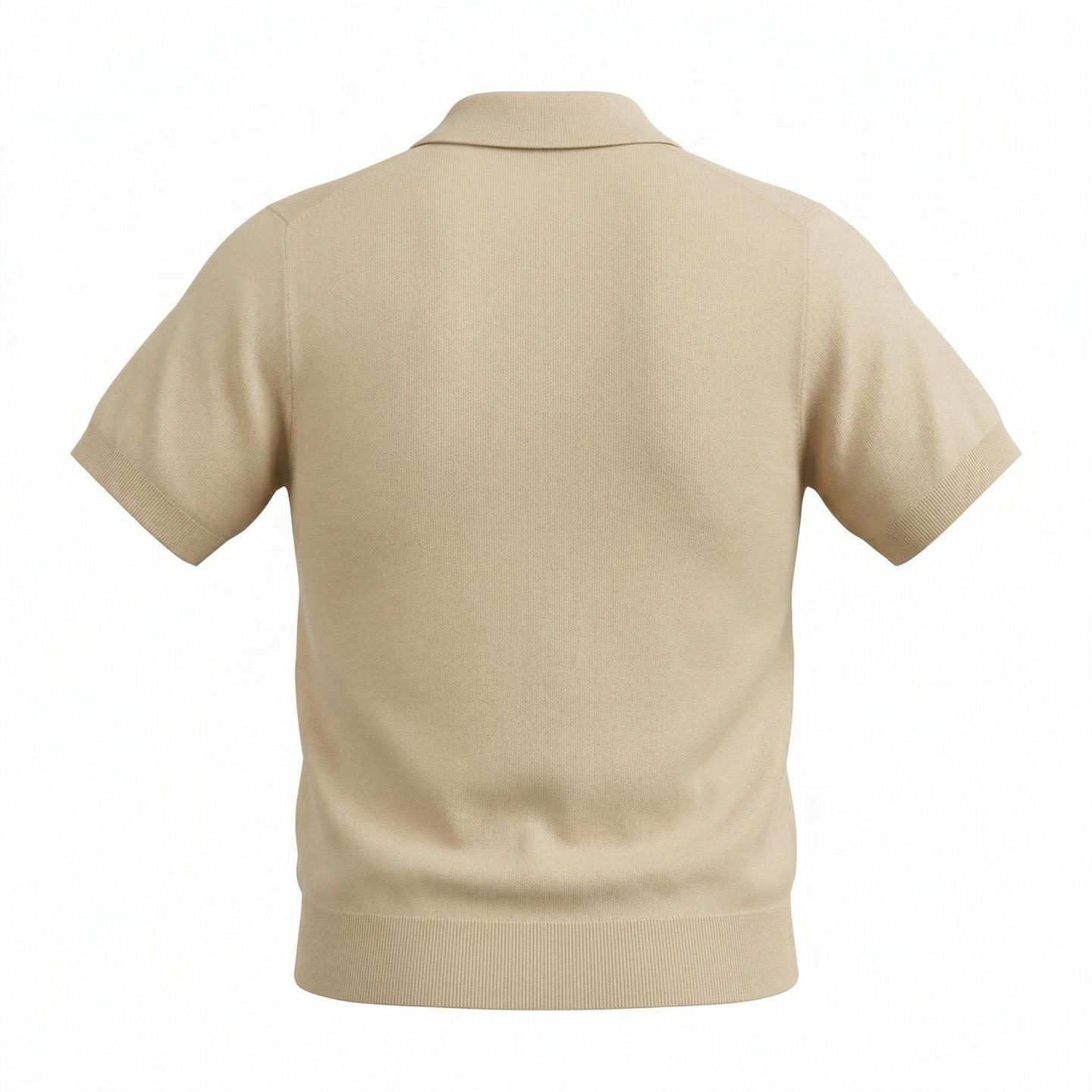 Prada Superfine Wool Polo Shirt - DesignerGu