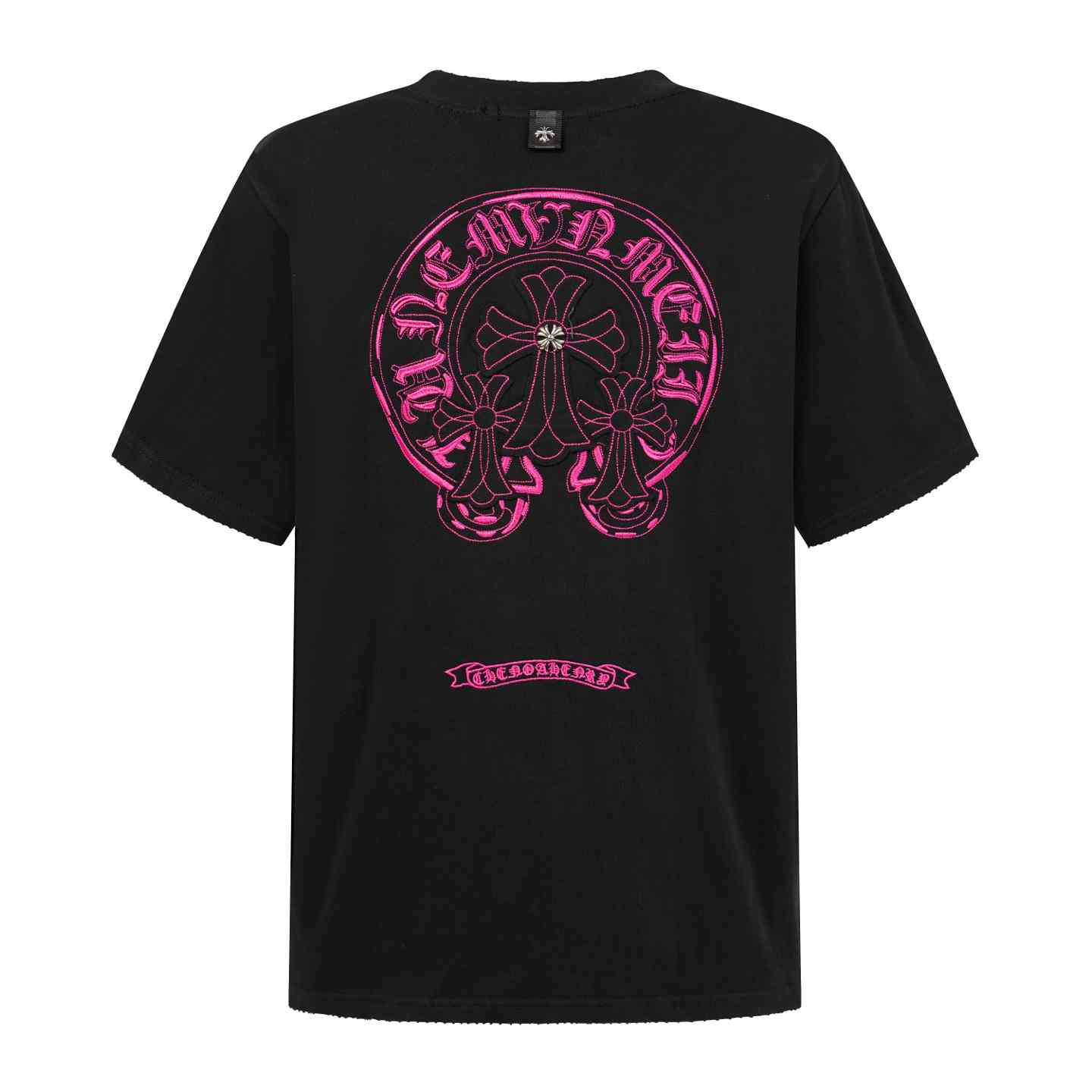 Chrome Hearts Horseshoe Logo T-Shirt 'Black' - DesignerGu