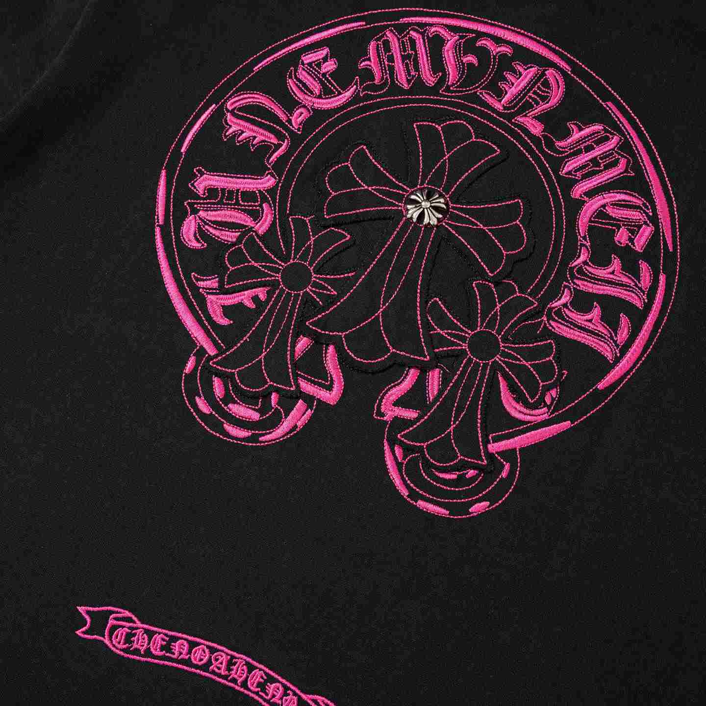 Chrome Hearts Horseshoe Logo T-Shirt 'Black' - DesignerGu