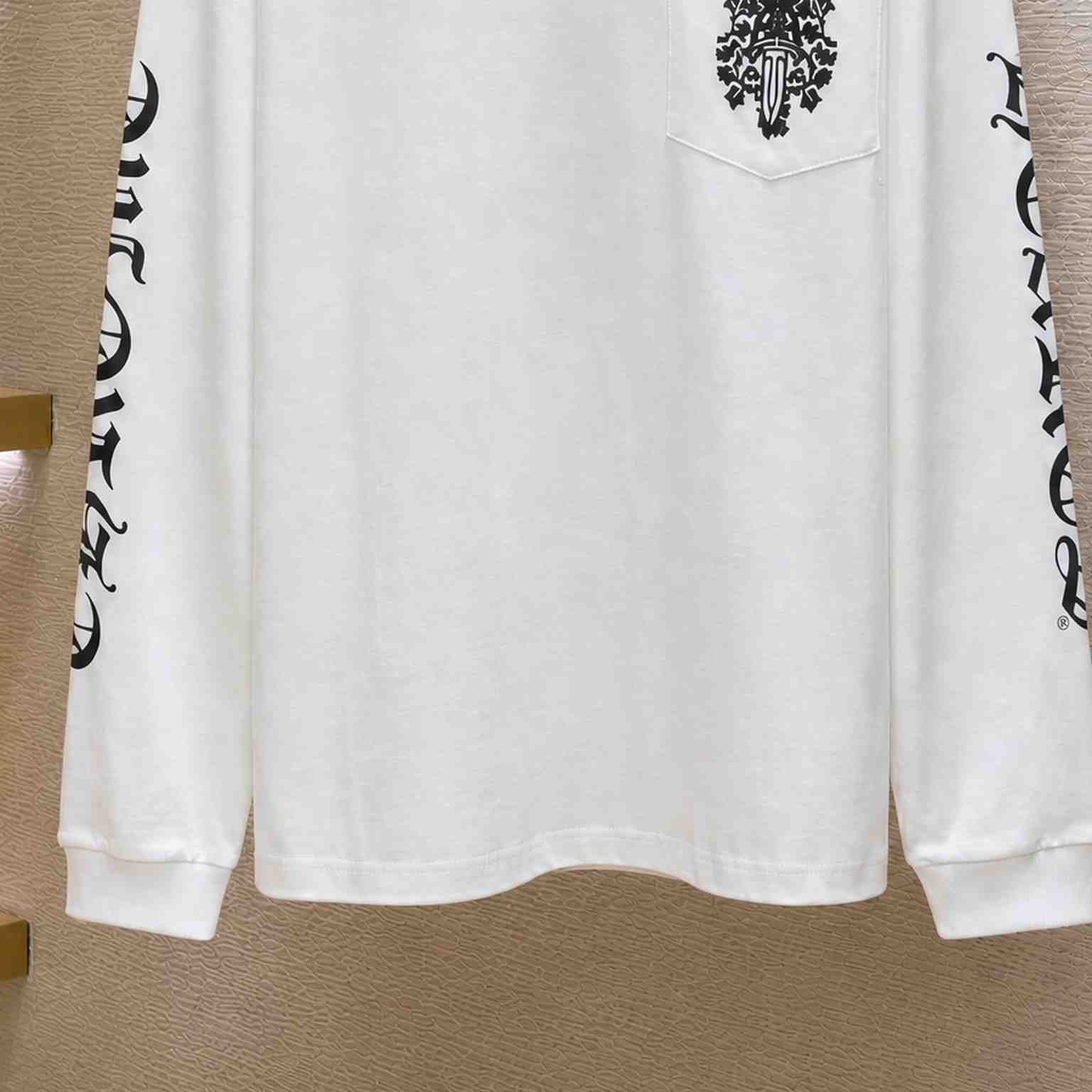 Chrome Hearts Dagger Waffle Thermal Long Sleeve Tee - DesignerGu