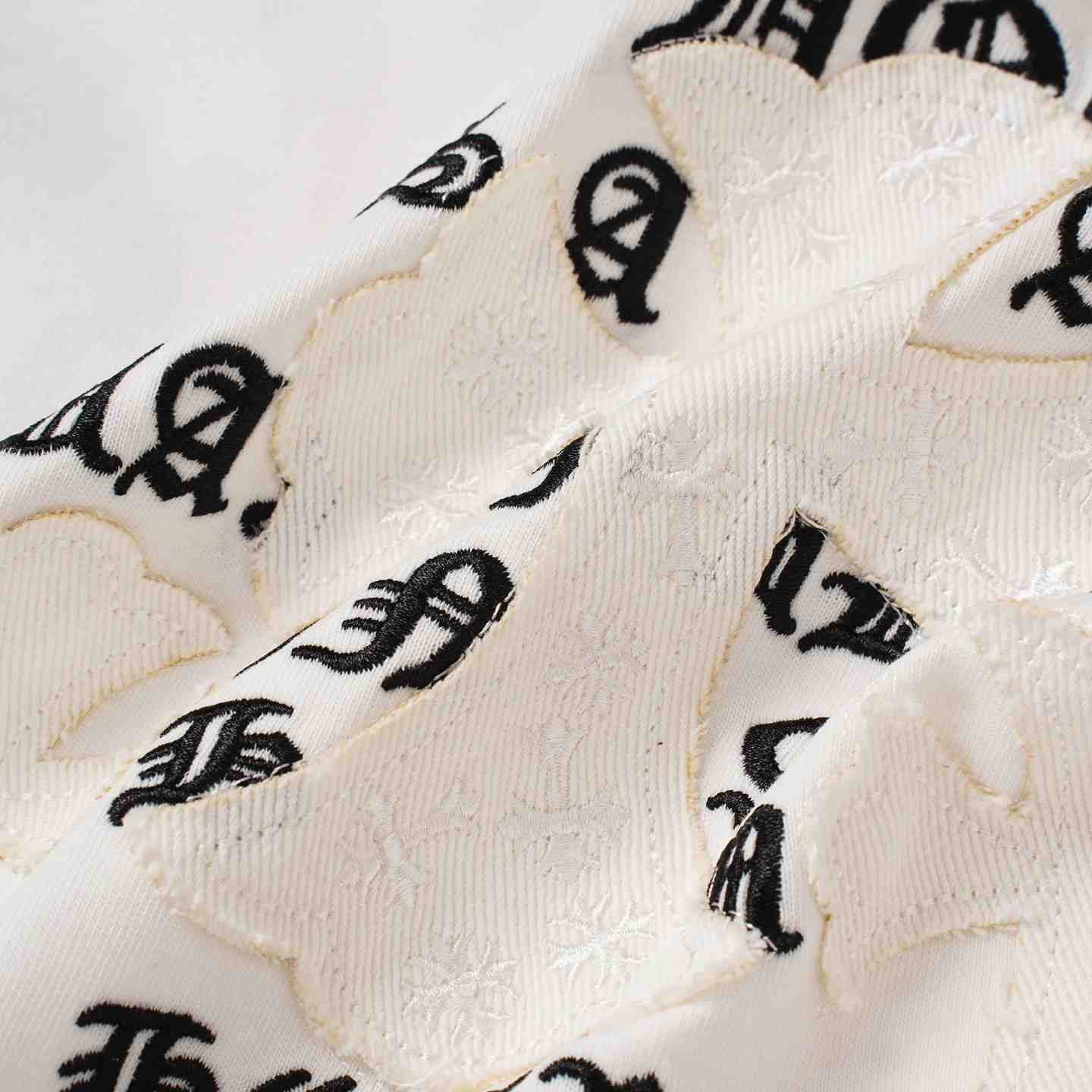 Chrome Hearts Embroidered T-Shirt 'White' - DesignerGu