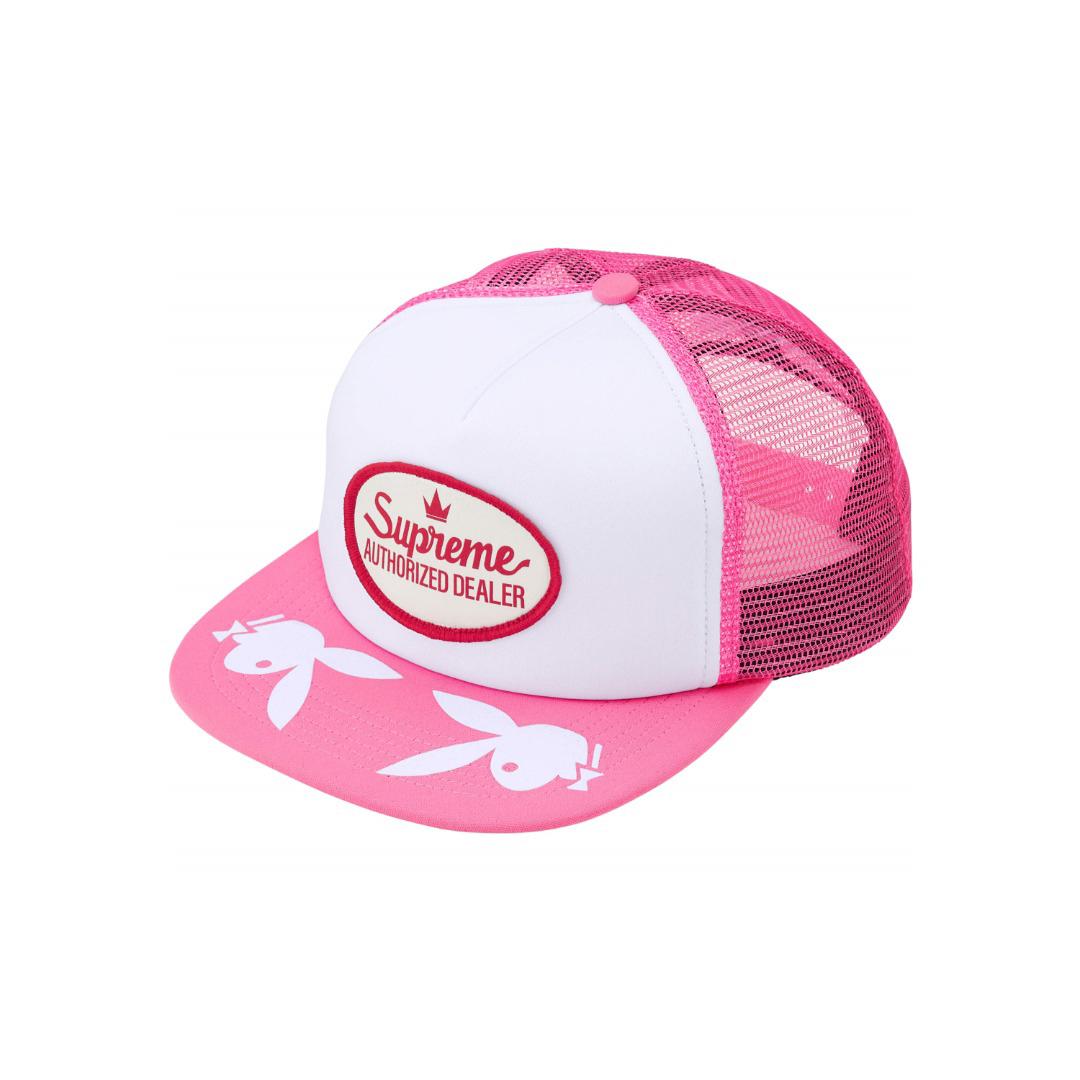 Supreme x Playboy Mesh Back 5-Panel 'Pink' - DesignerGu