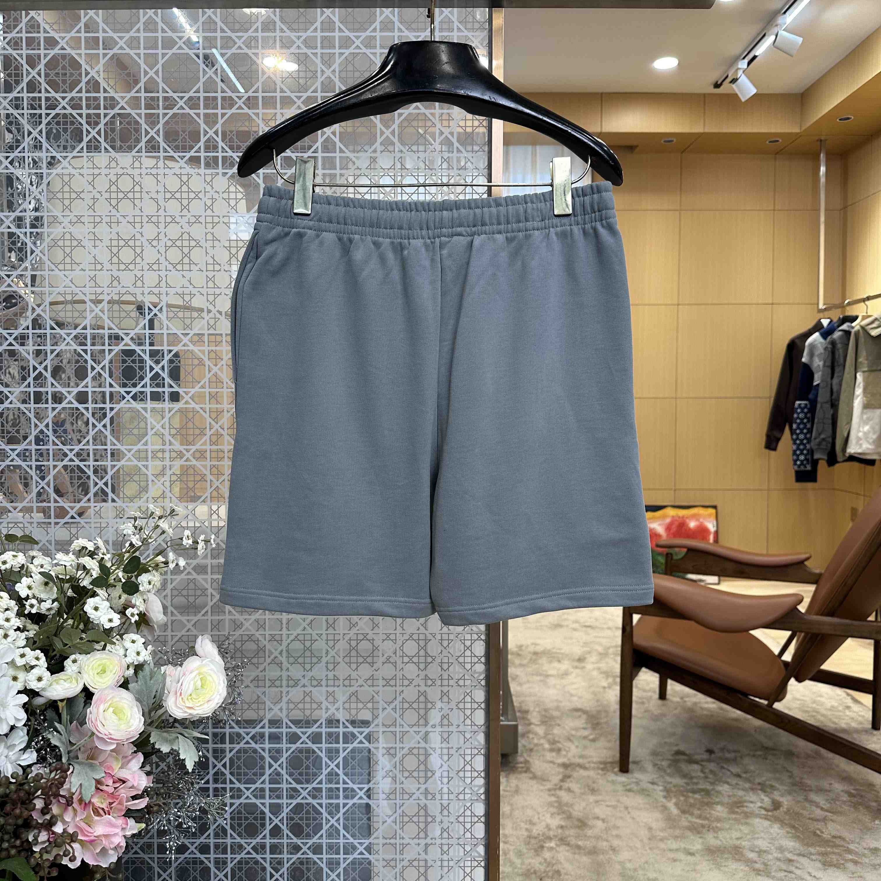 Acne Studios Fleece Shorts With Logo - DesignerGu