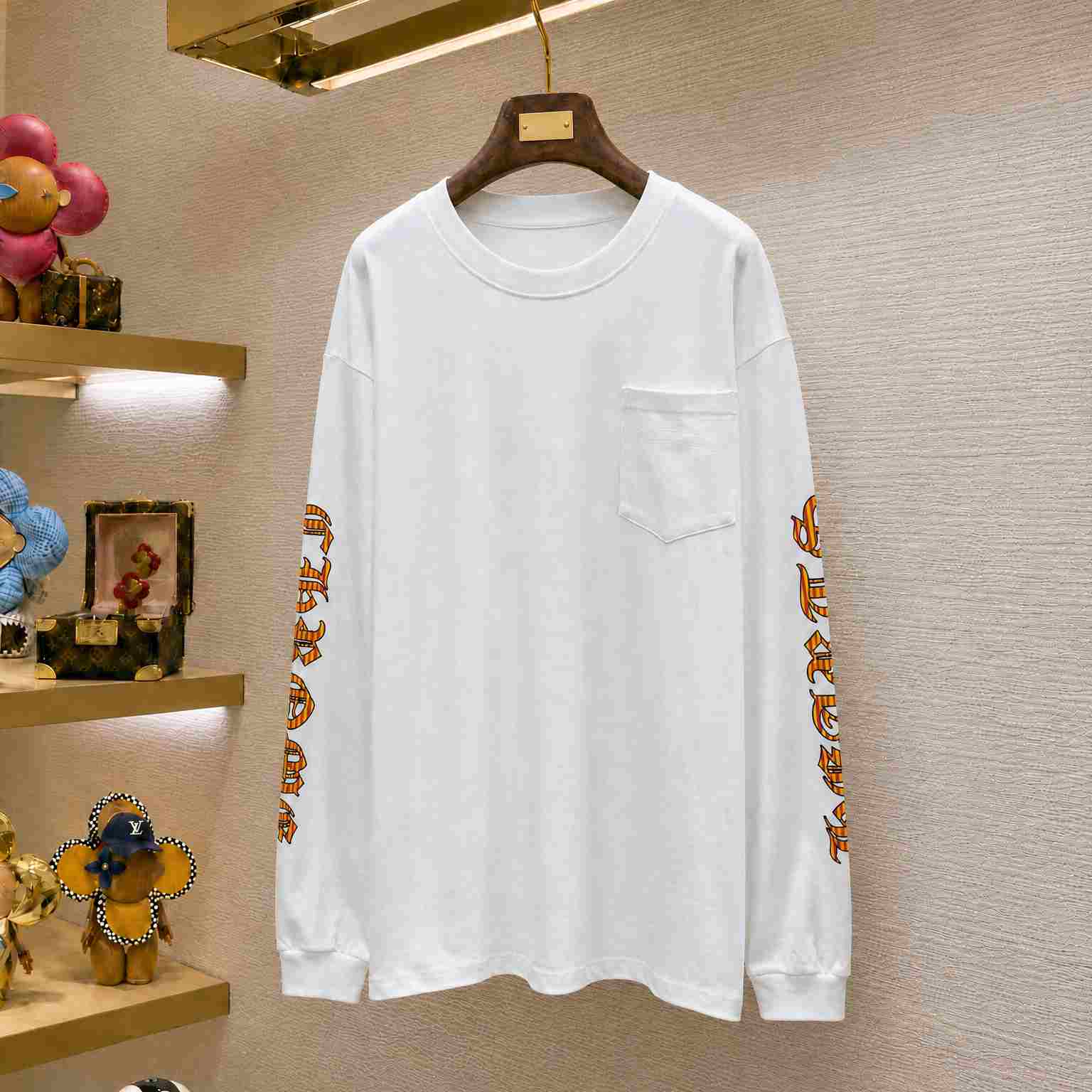 Chrome Hearts Flame Sleeve Long Sleeve  - DesignerGu