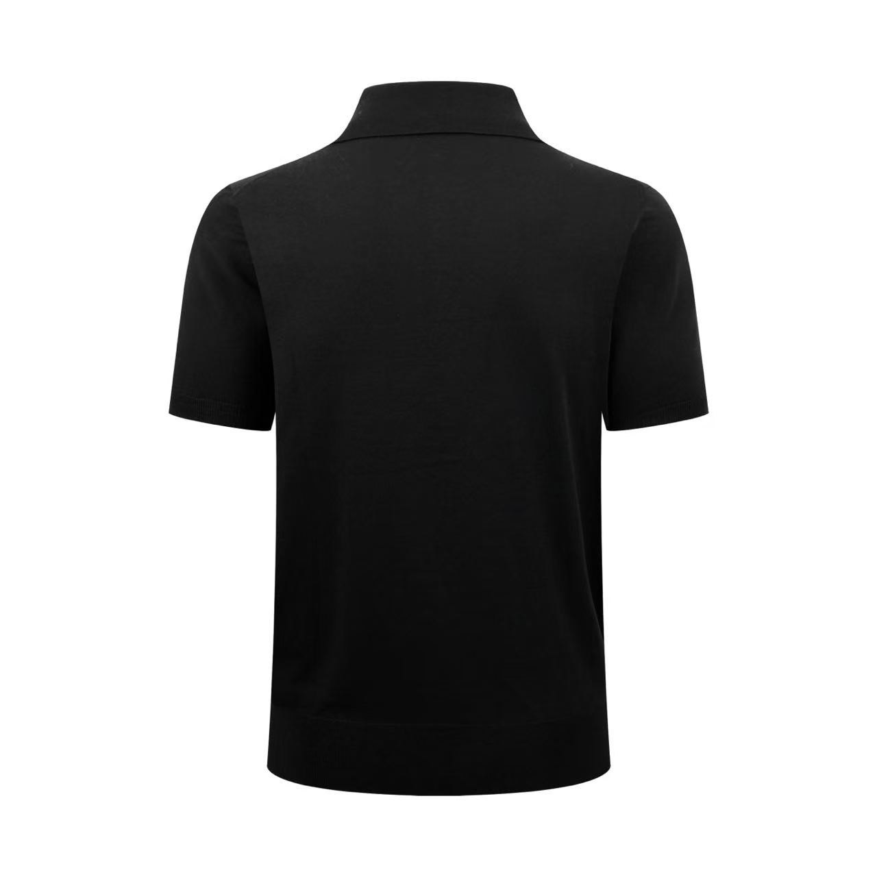 Prada Virgin Wool Polo Sweater - DesignerGu