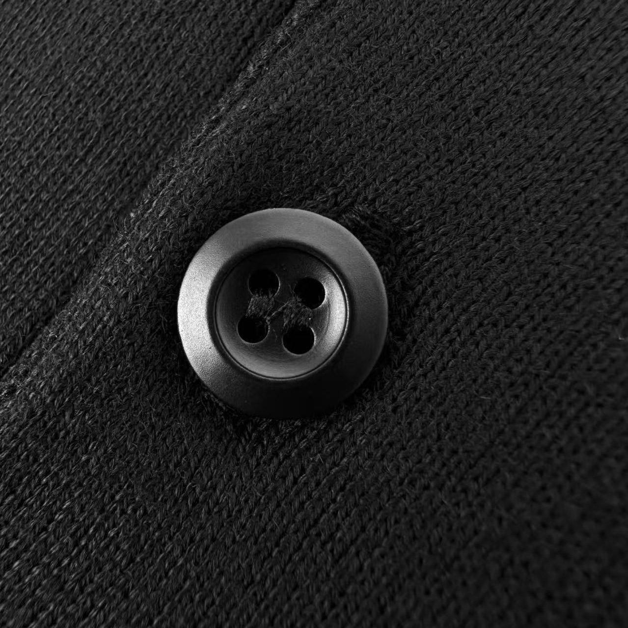 Prada Virgin Wool Polo Sweater - DesignerGu