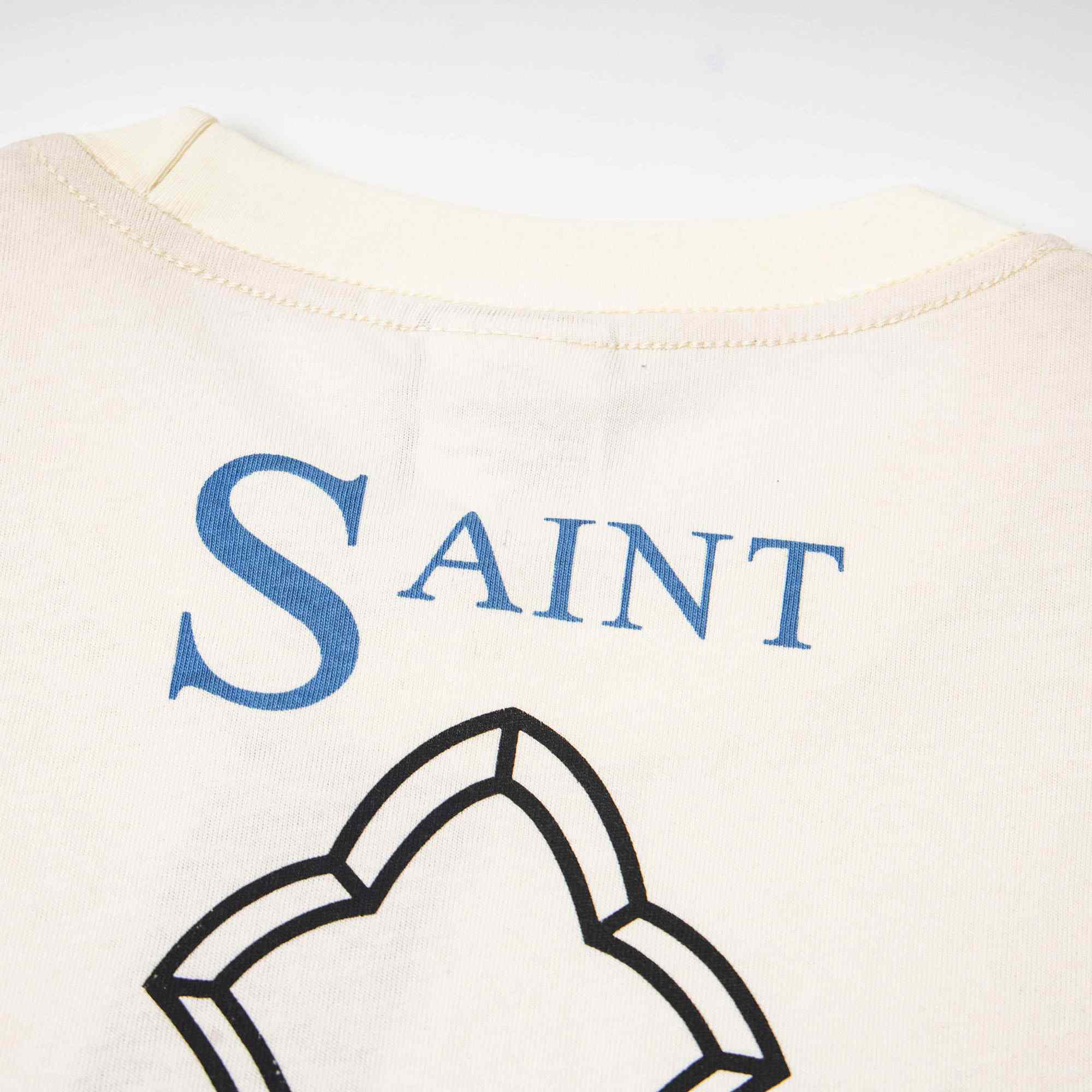Saint Michael  2Pac Short-Sleeve Tee 'White' - DesignerGu