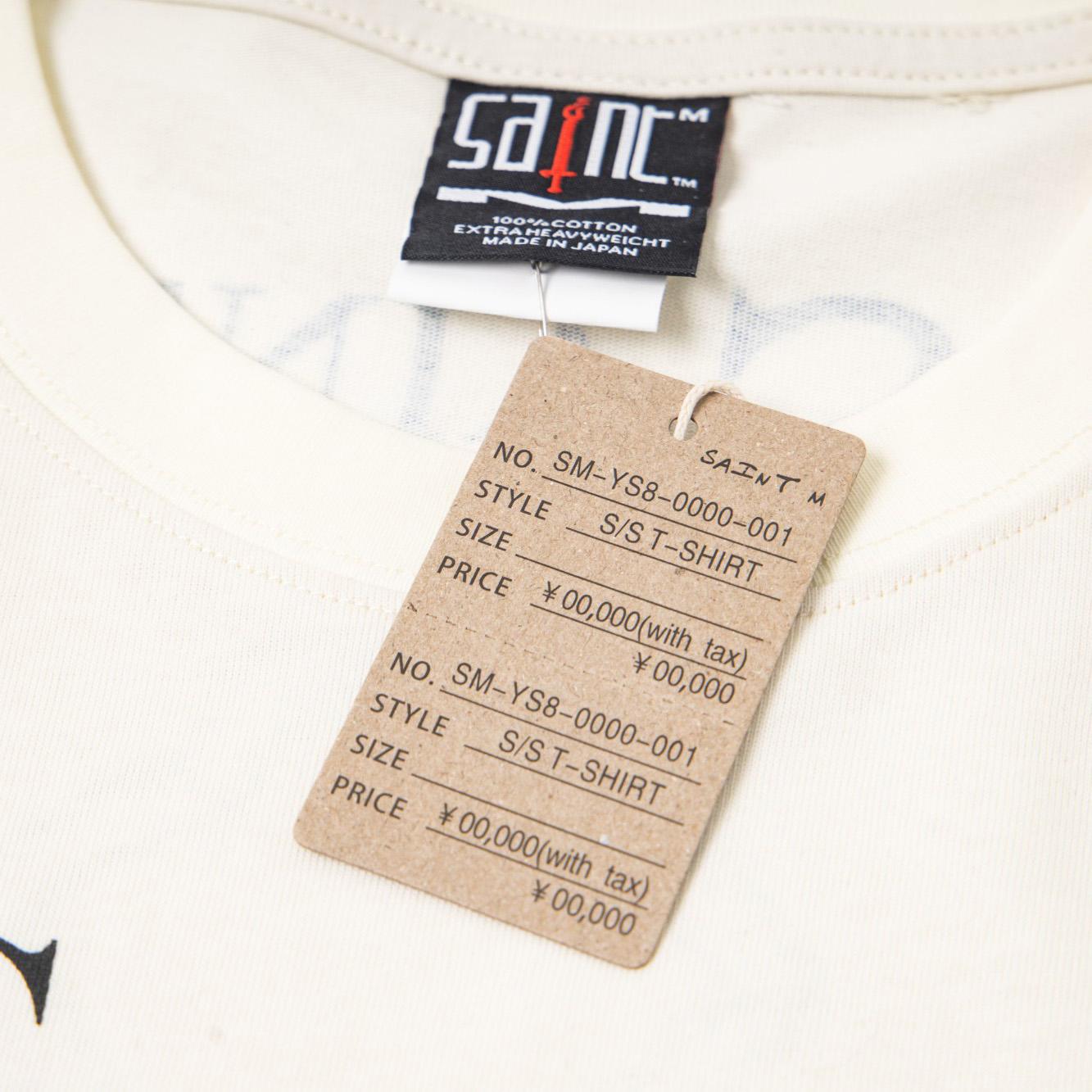 Saint Michael  2Pac Short-Sleeve Tee 'White' - DesignerGu