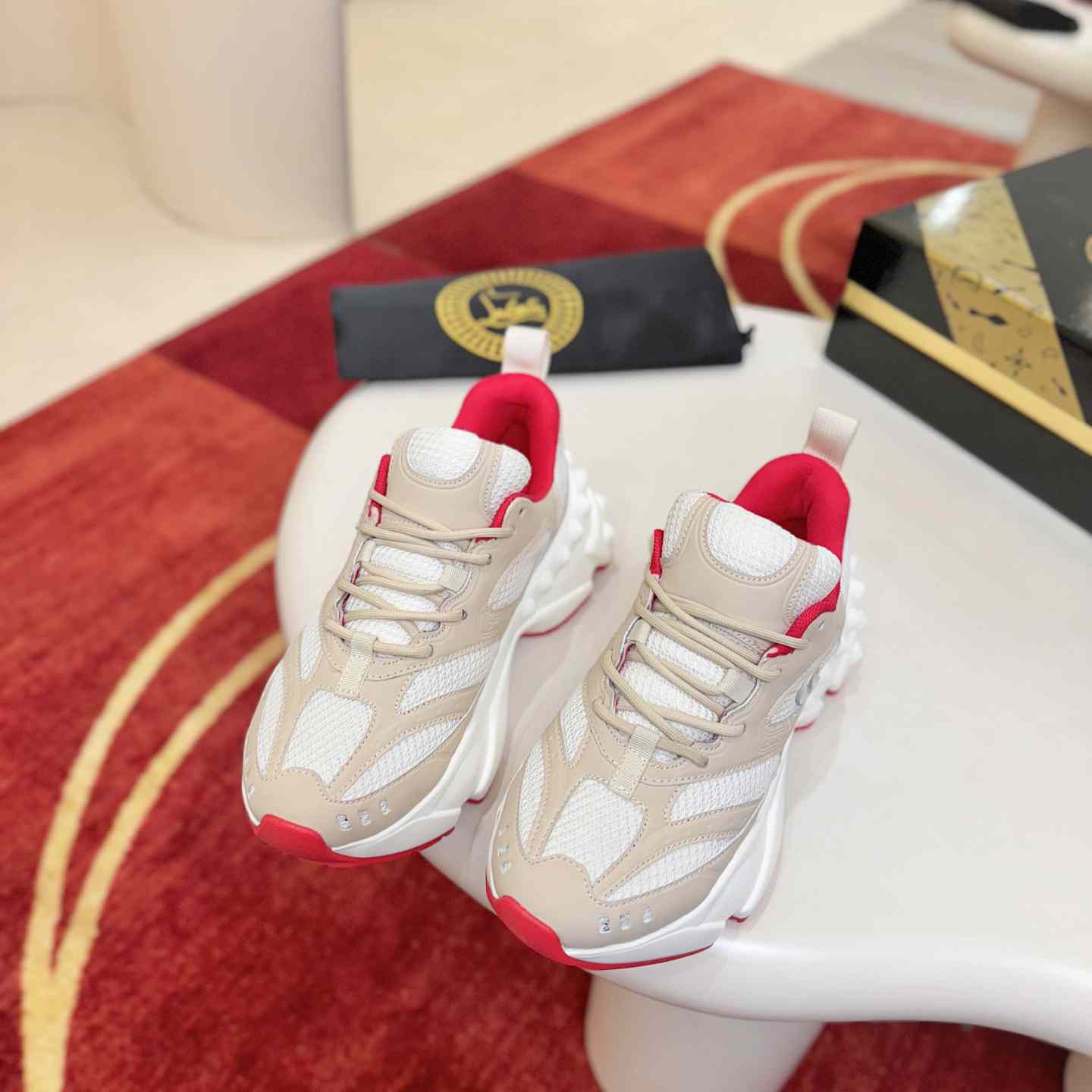 Christian Louboutin So Flo Running Sneakers  - DesignerGu