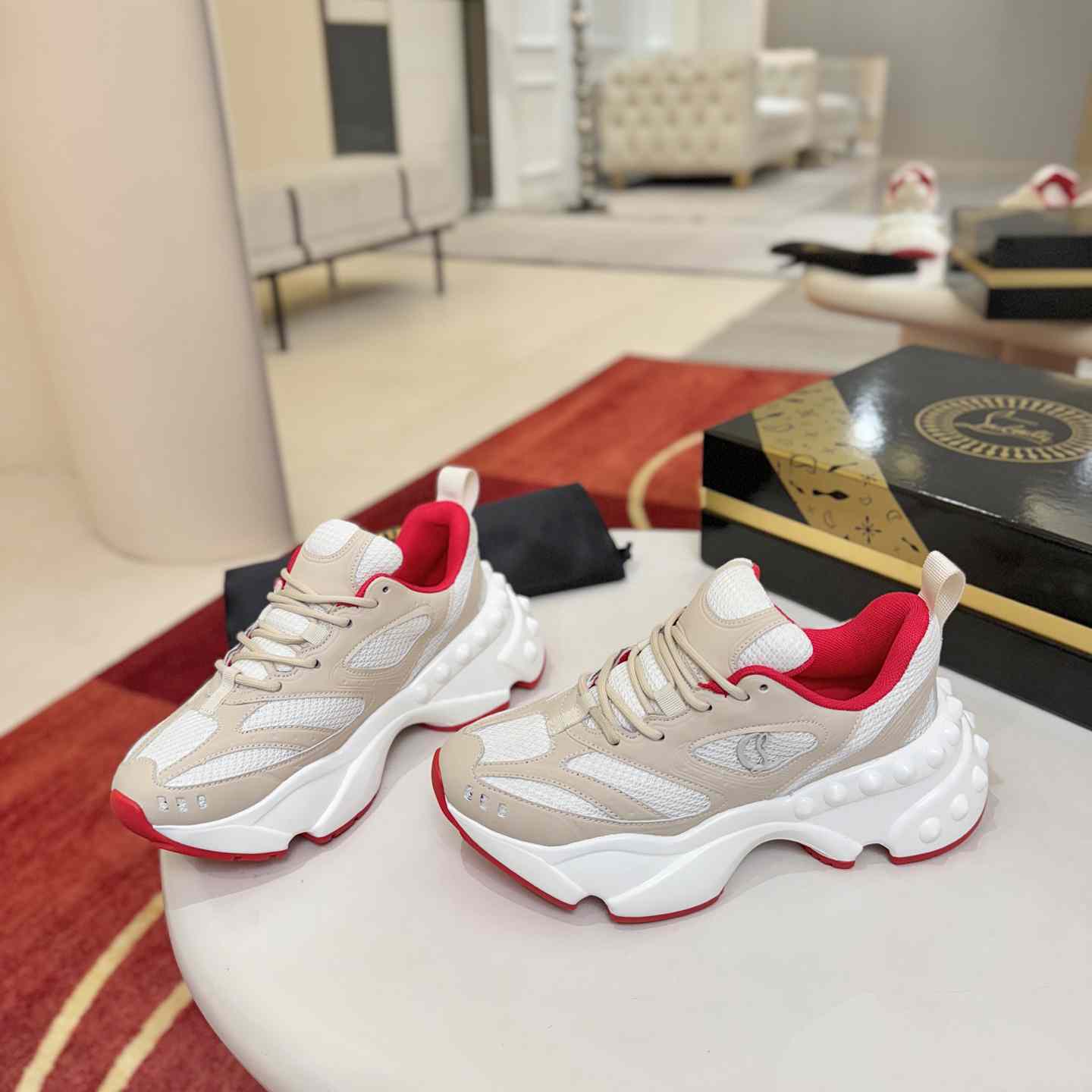 Christian Louboutin So Flo Running Sneakers  - DesignerGu