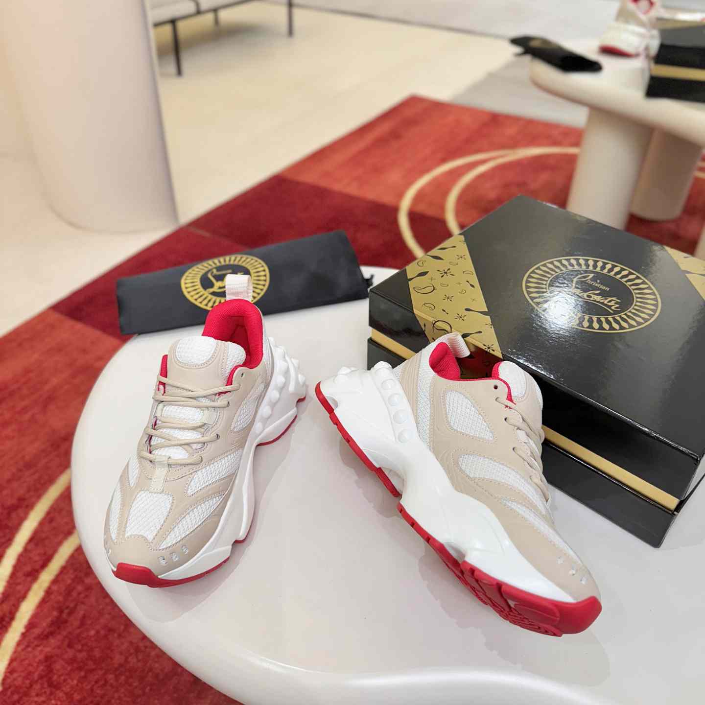 Christian Louboutin So Flo Running Sneakers  - DesignerGu
