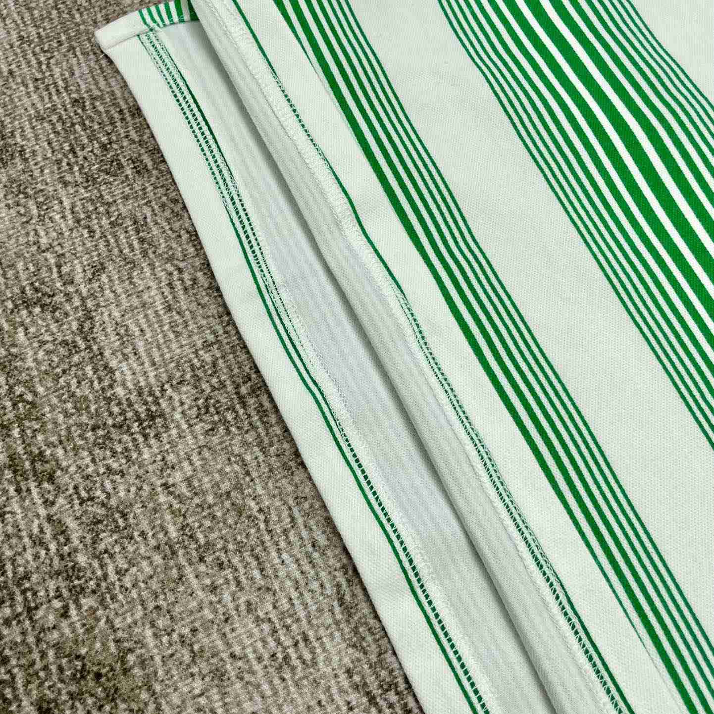 Casablanca White Gradient Stripe Polo C814 - DesignerGu