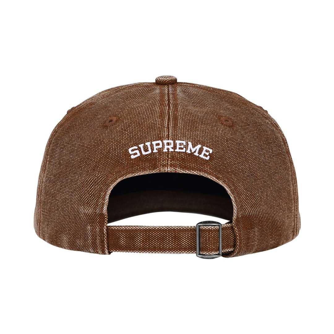 Supreme Pigment Print S Logo 6-Panel 'Brown' - DesignerGu