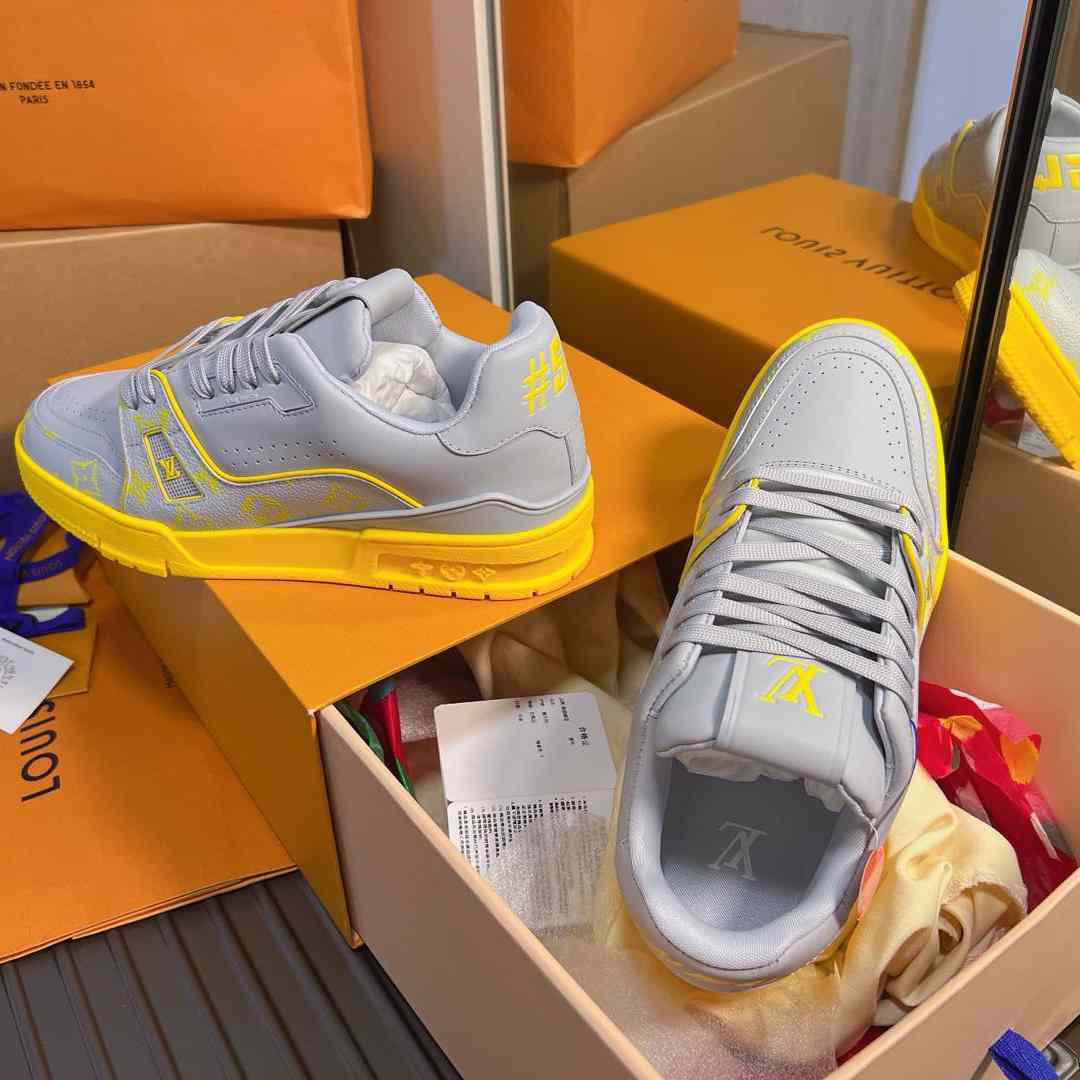 Louis Vuitton LV Trainer Sneaker 1AHTPV（upon uk size） - DesignerGu