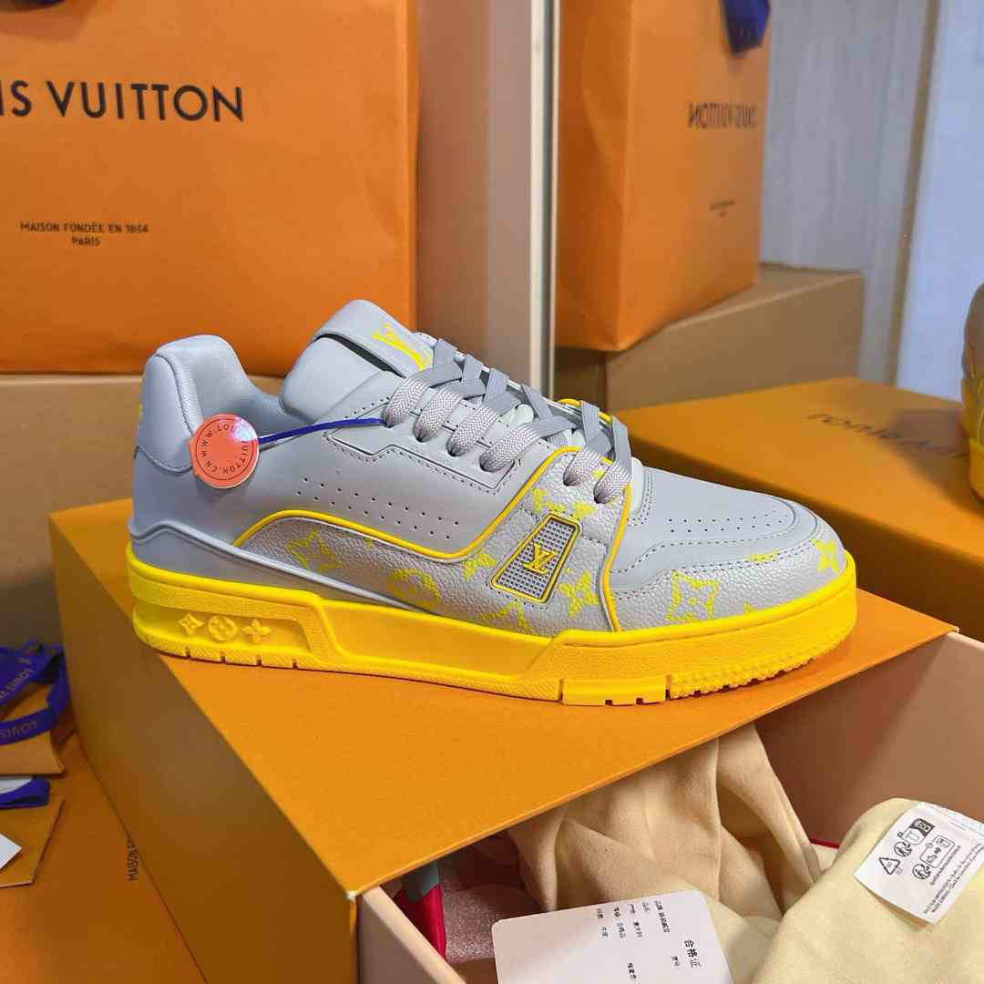 Louis Vuitton LV Trainer Sneaker 1AHTPV（upon uk size） - DesignerGu