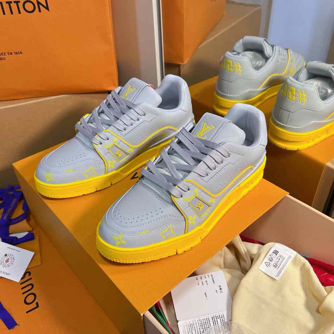 Louis Vuitton LV Trainer Sneaker 1AHTPV（upon uk size） - DesignerGu