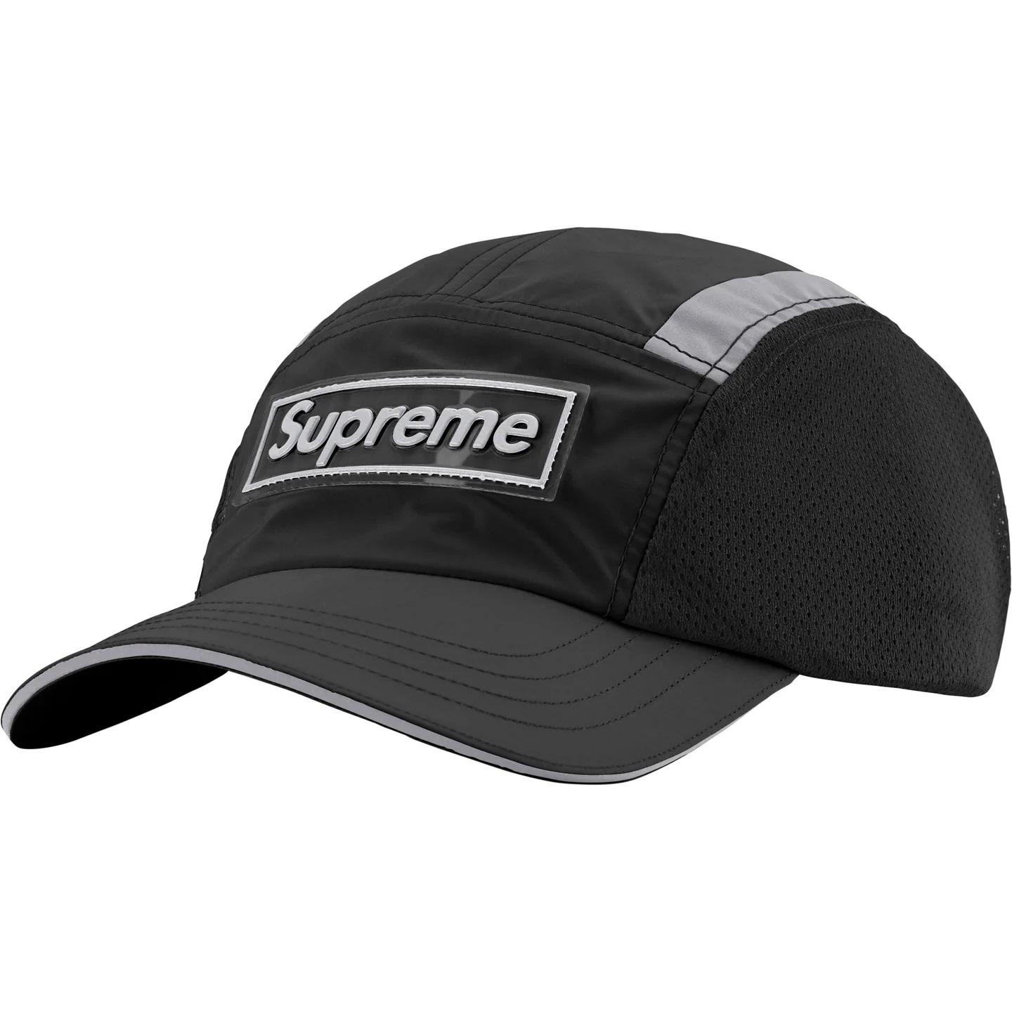 Supreme Side Mesh Camp Cap 'Black' - DesignerGu