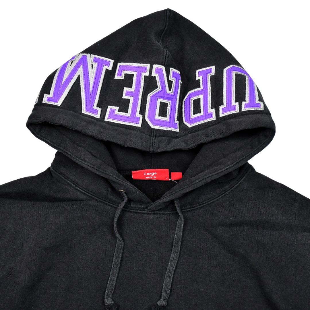 Supreme Team 94 Hooded Sweatshirt 'Black' - DesignerGu