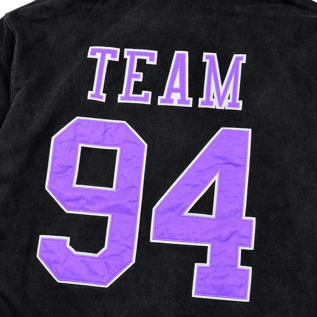 Supreme Team 94 Hooded Sweatshirt 'Black' - DesignerGu