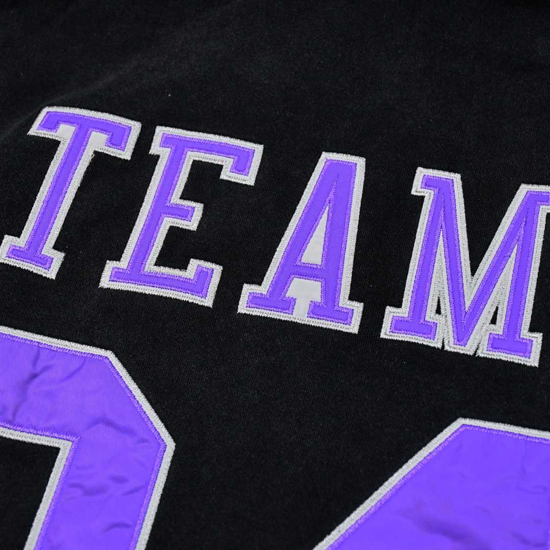 Supreme Team 94 Hooded Sweatshirt 'Black' - DesignerGu